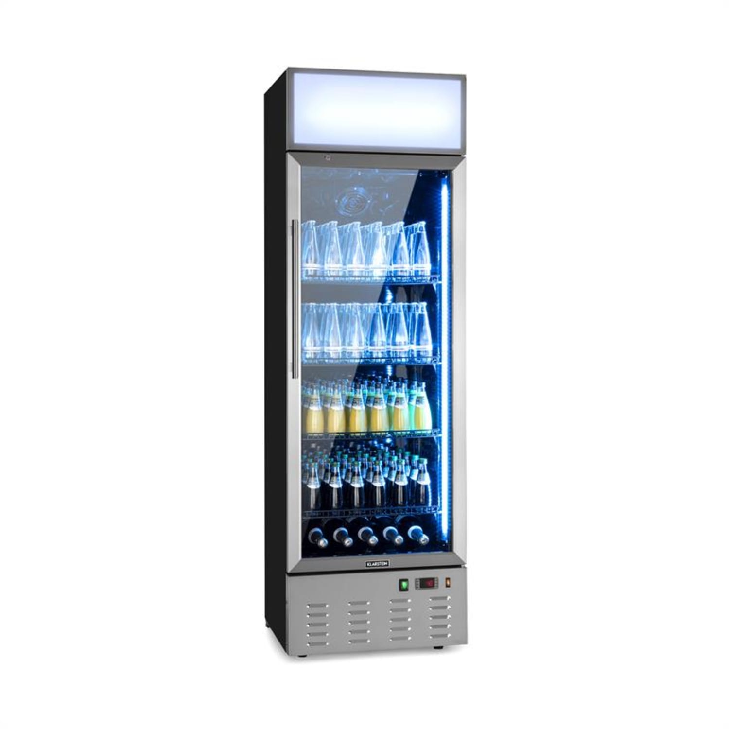 Berghain Pro drankkoelkast 278l interne verlichting 210W 2-8°C rvs 278 ltr