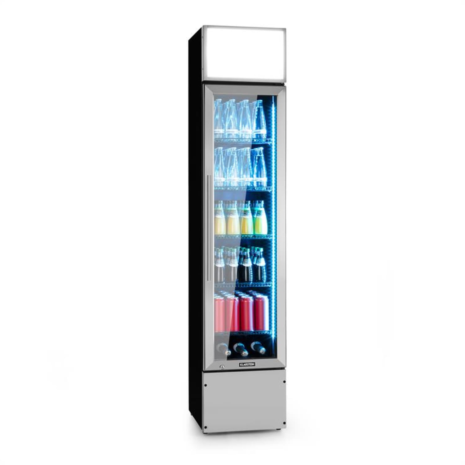 Berghain Pro drankkoelkast 160l interne verlichting 230W 2-8°C rvs 160 ltr
