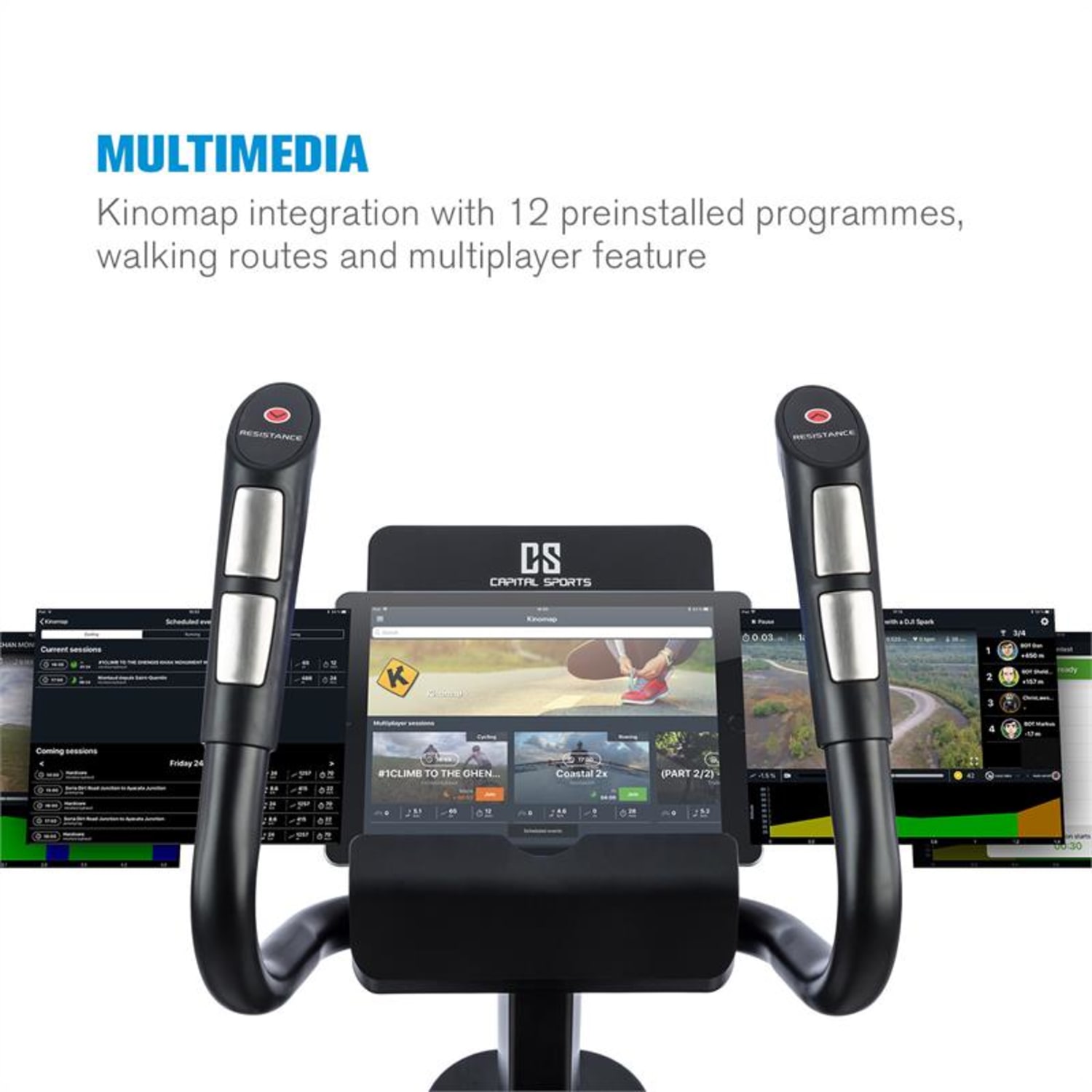 Helix Star UP Crosstrainer Riemenantrieb 25kg Schwungmasse 
