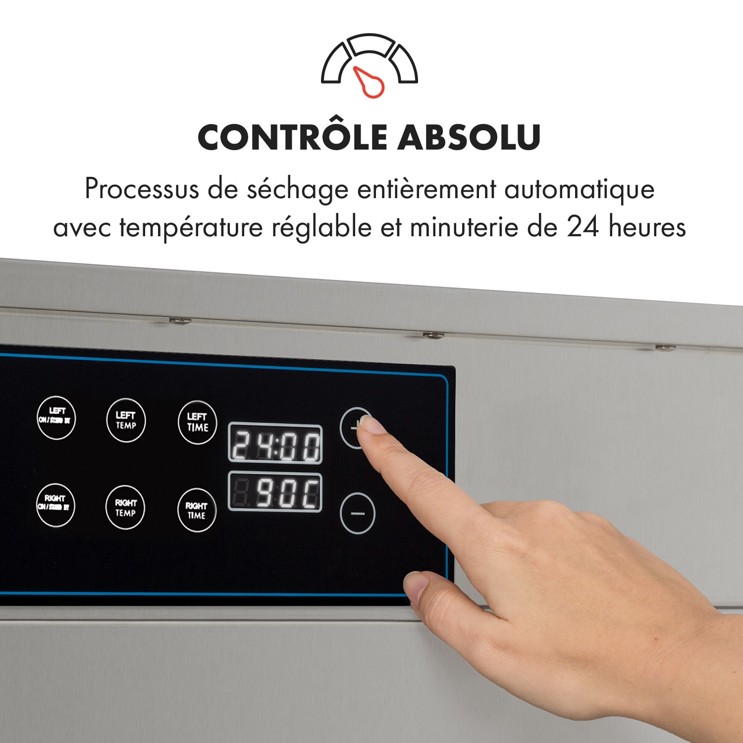 Master Jerky 500 Déshydrateur alimentaire 32 étages 3000W 40-90 °C - i 32 étages