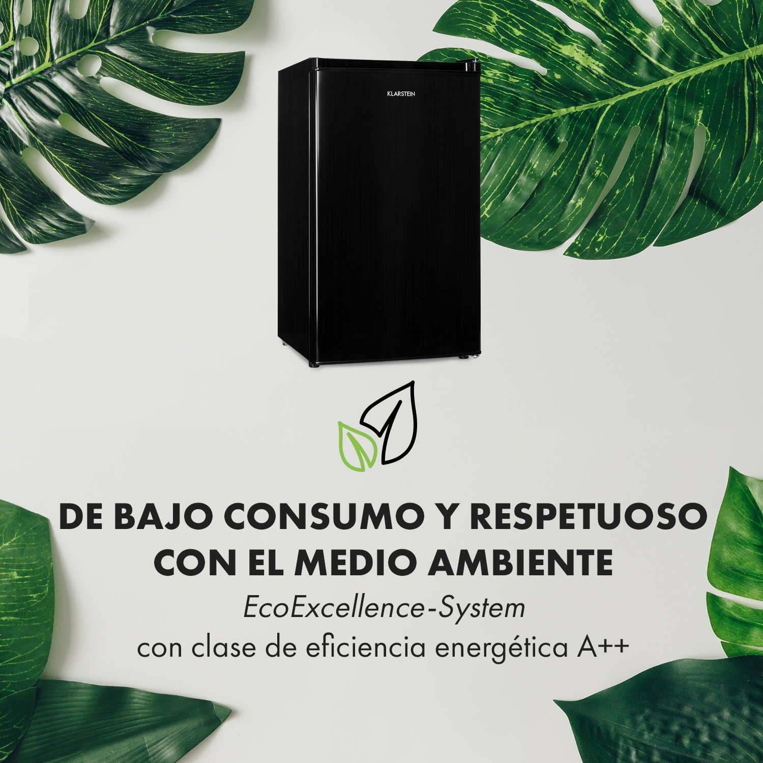 Cool Cousin combi de frigorífico y congelador 70/11 Litros 40 dB Negro