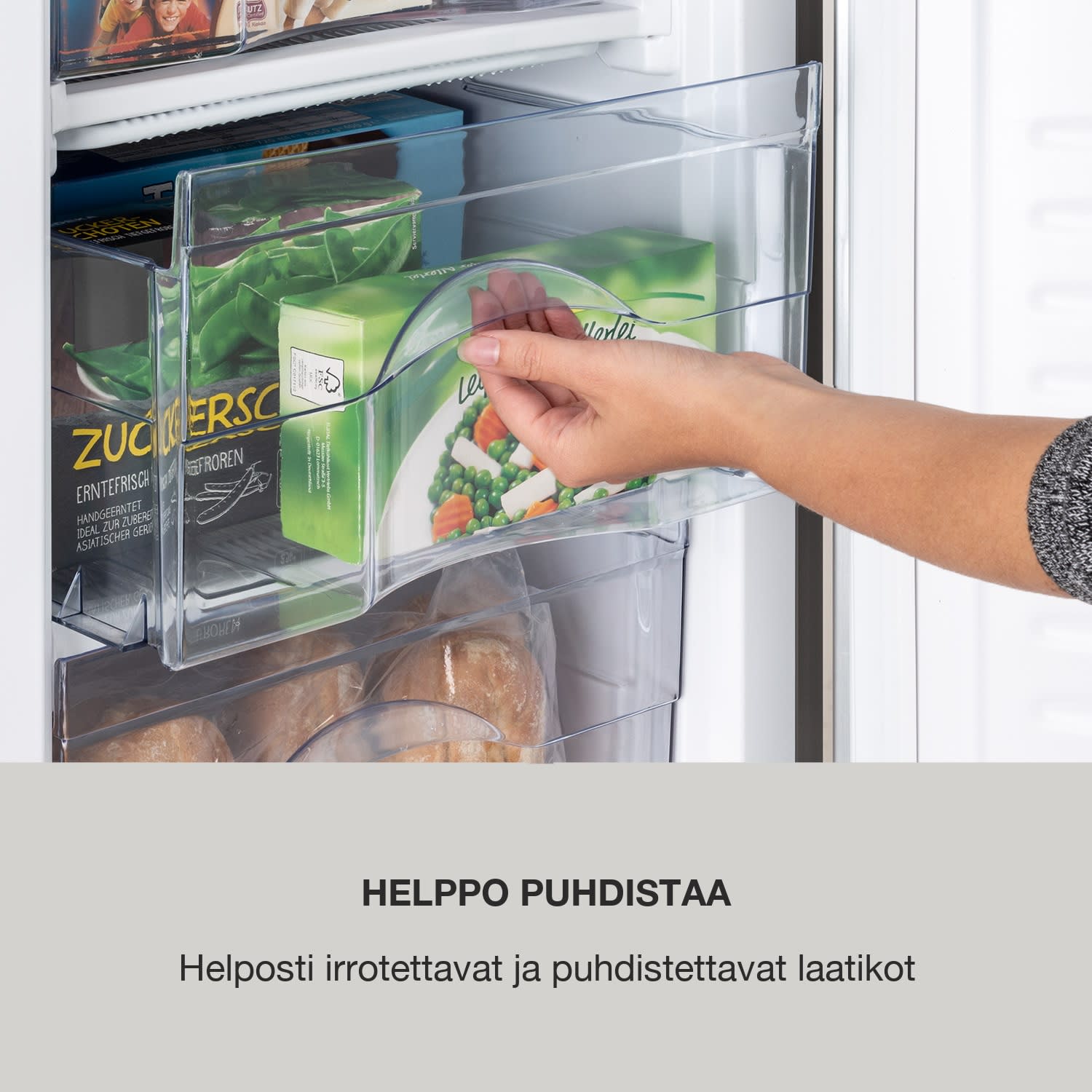 Garfield Eco L -pakastin 64 litraa 80 W 40 dB 3 laatikkoa 