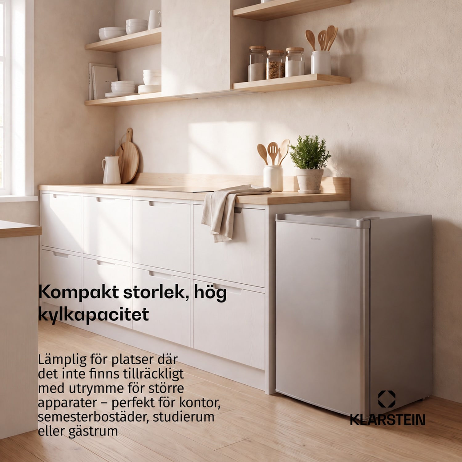 Garfield Eco L frysskåp 64 liter 80 W 40 dB 3 lådor 