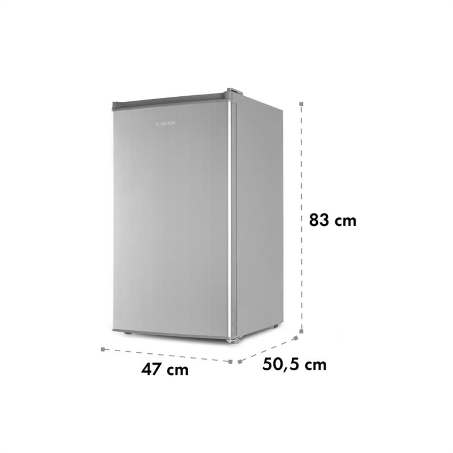 Garfield Eco L, zamrażarka, 64 l, 3 szuflady, szara 