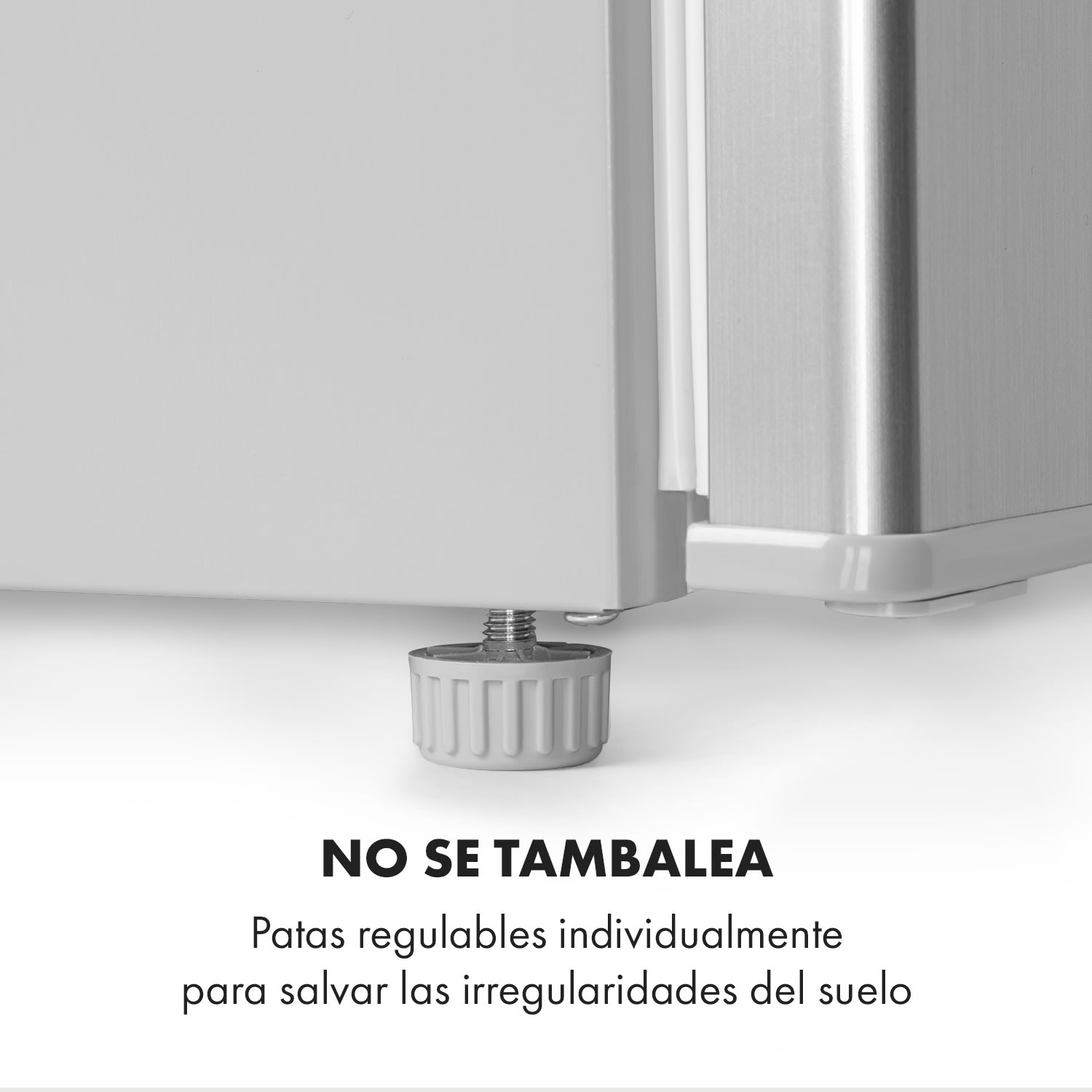 Hudson Frigorífico de 88 litros con compartimento Crisper y compresor Plata