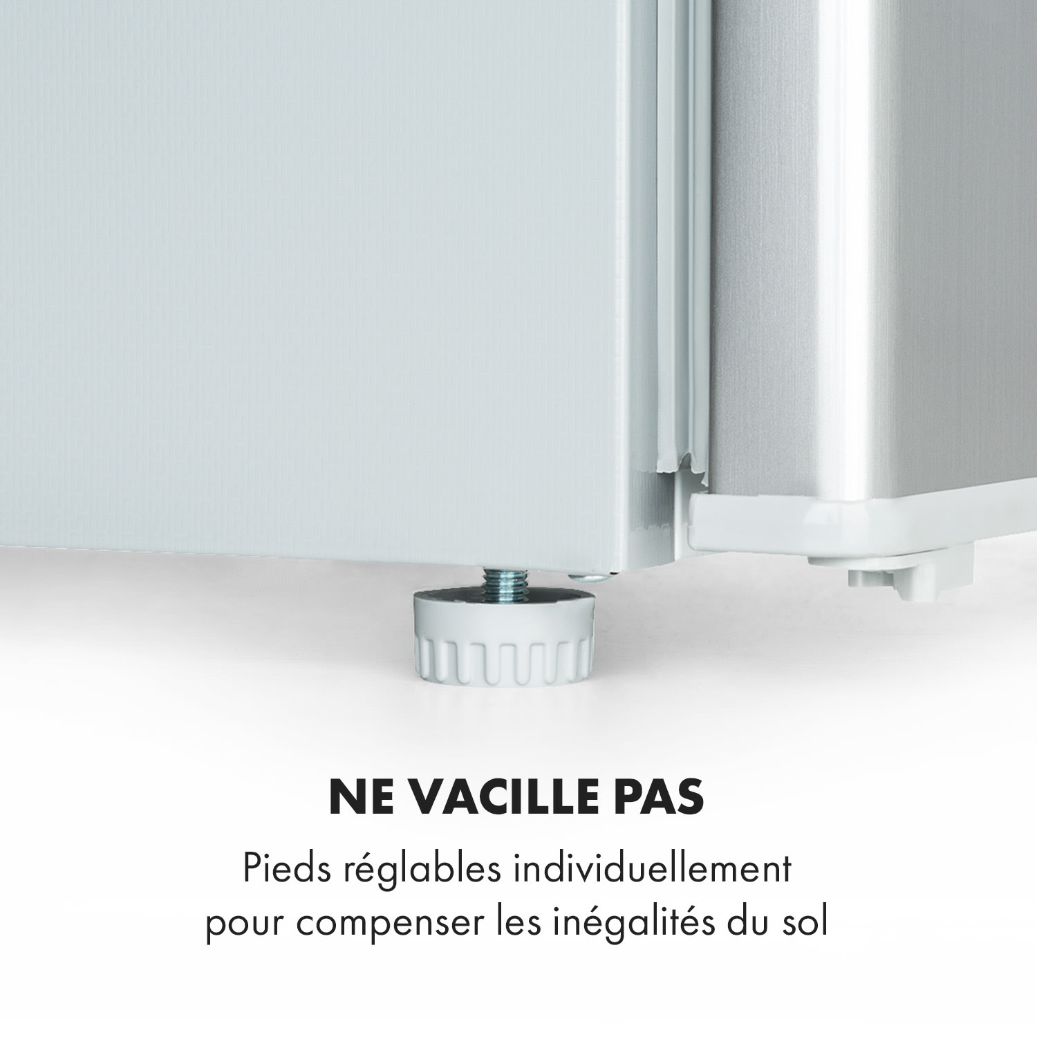 Réfrigérateur Delaware 75 litres Congélateur 4 litres Compression Argent Métallisé