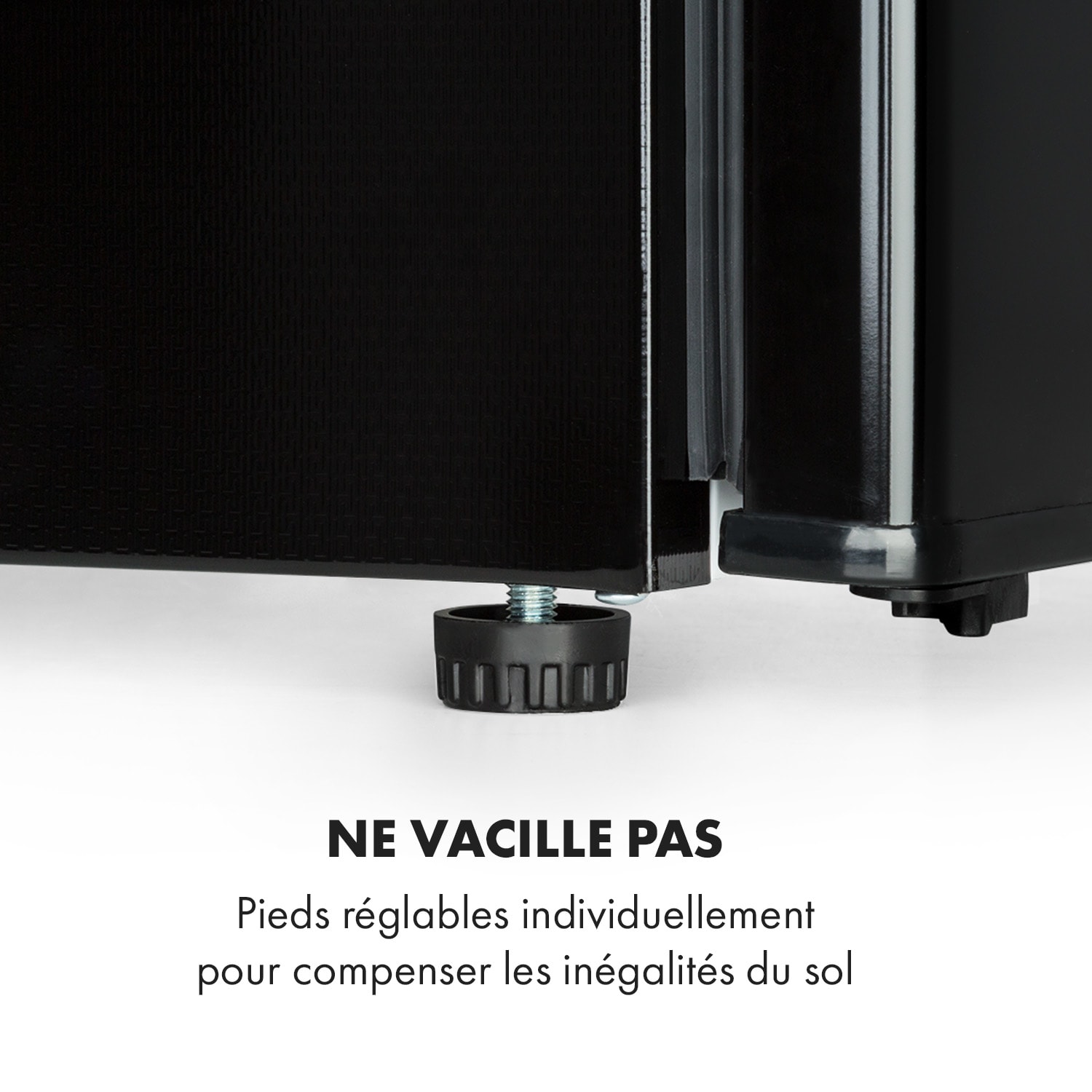 Réfrigérateur Delaware 75 litres Congélateur 4 litres Compression Noir