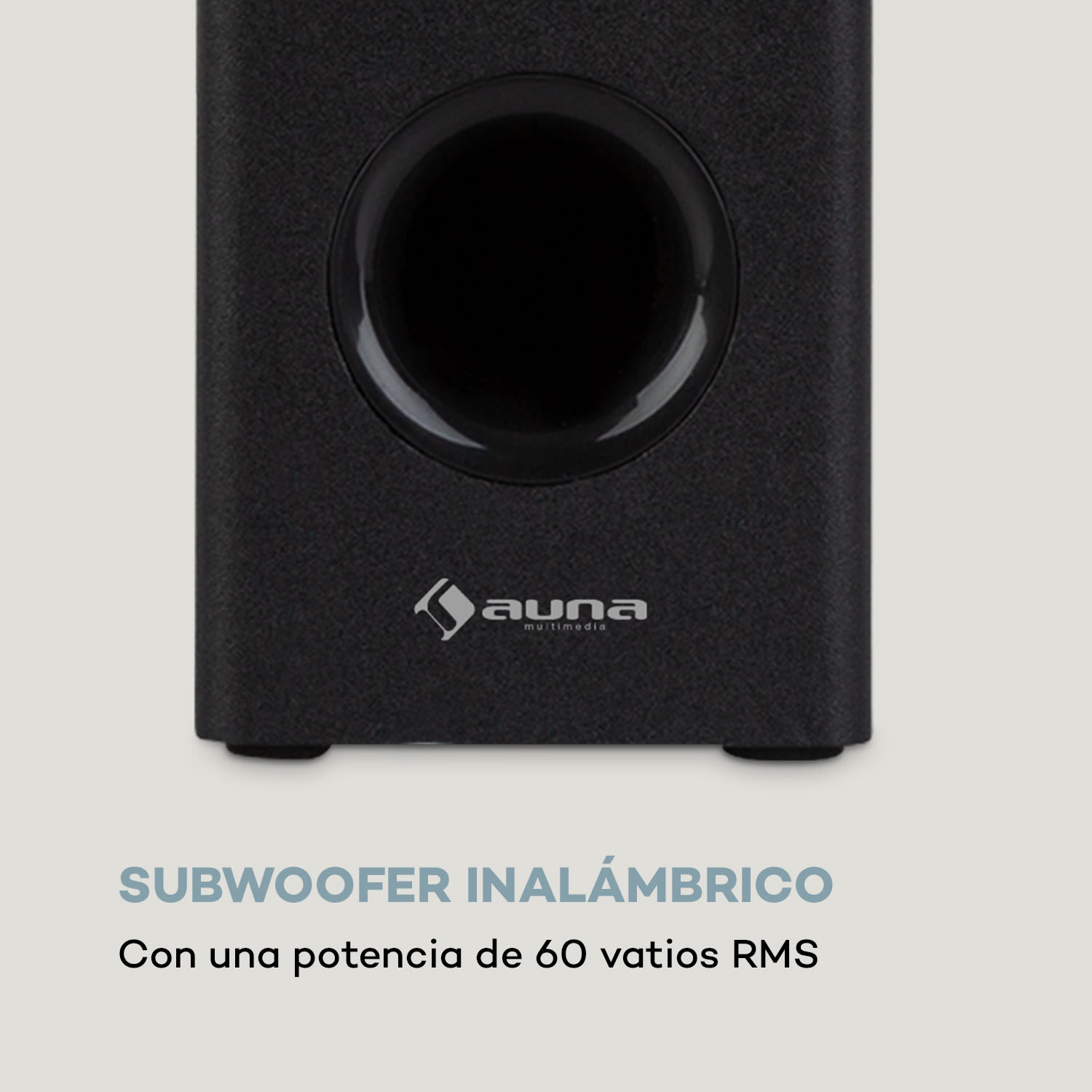 Areal Bar 750 Sistema de sonido 2.1 Barra de sonido Potencia 120 W RMS BT USB Negro 