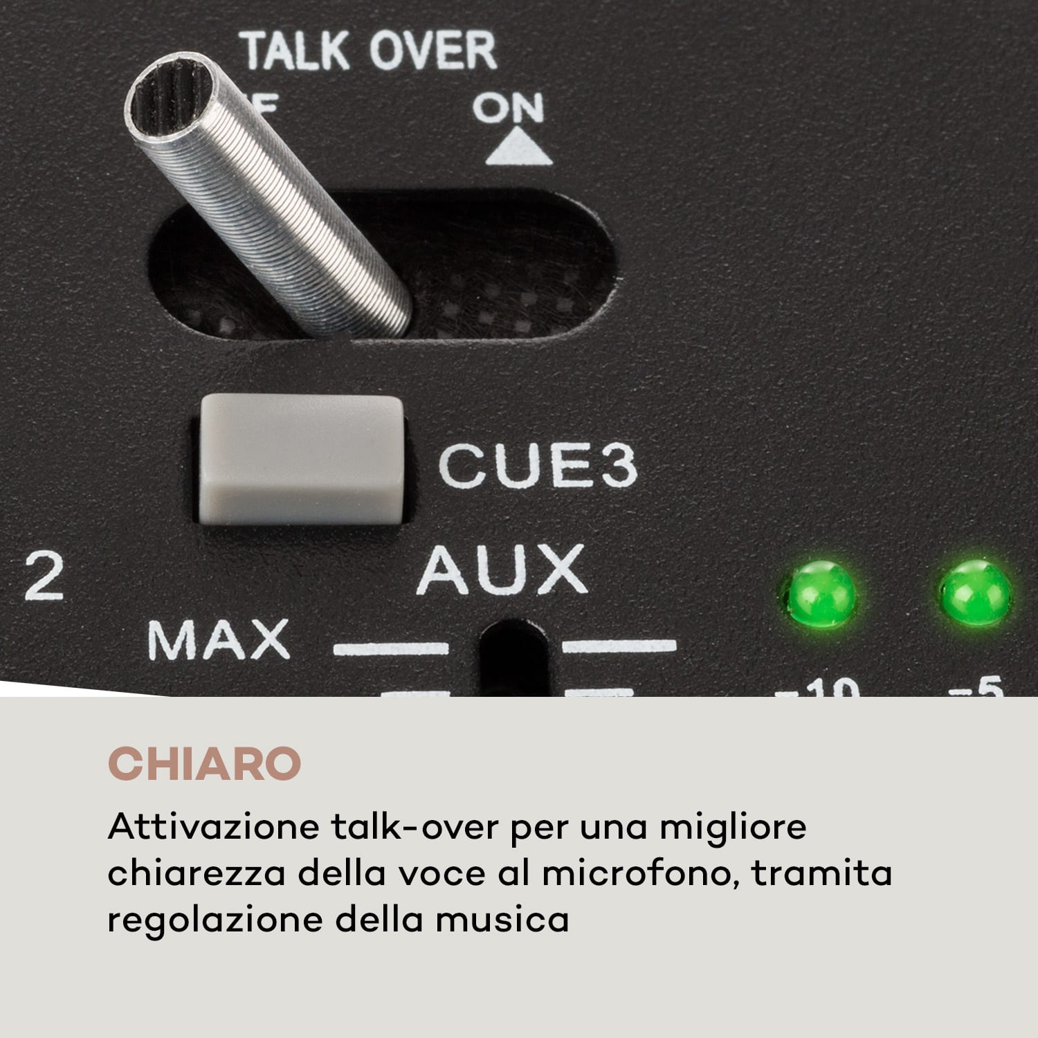 DJ-22BT MKII mixer consolle DJ 3/2 canali BT 2xUSB montaggio su rack nero Nero