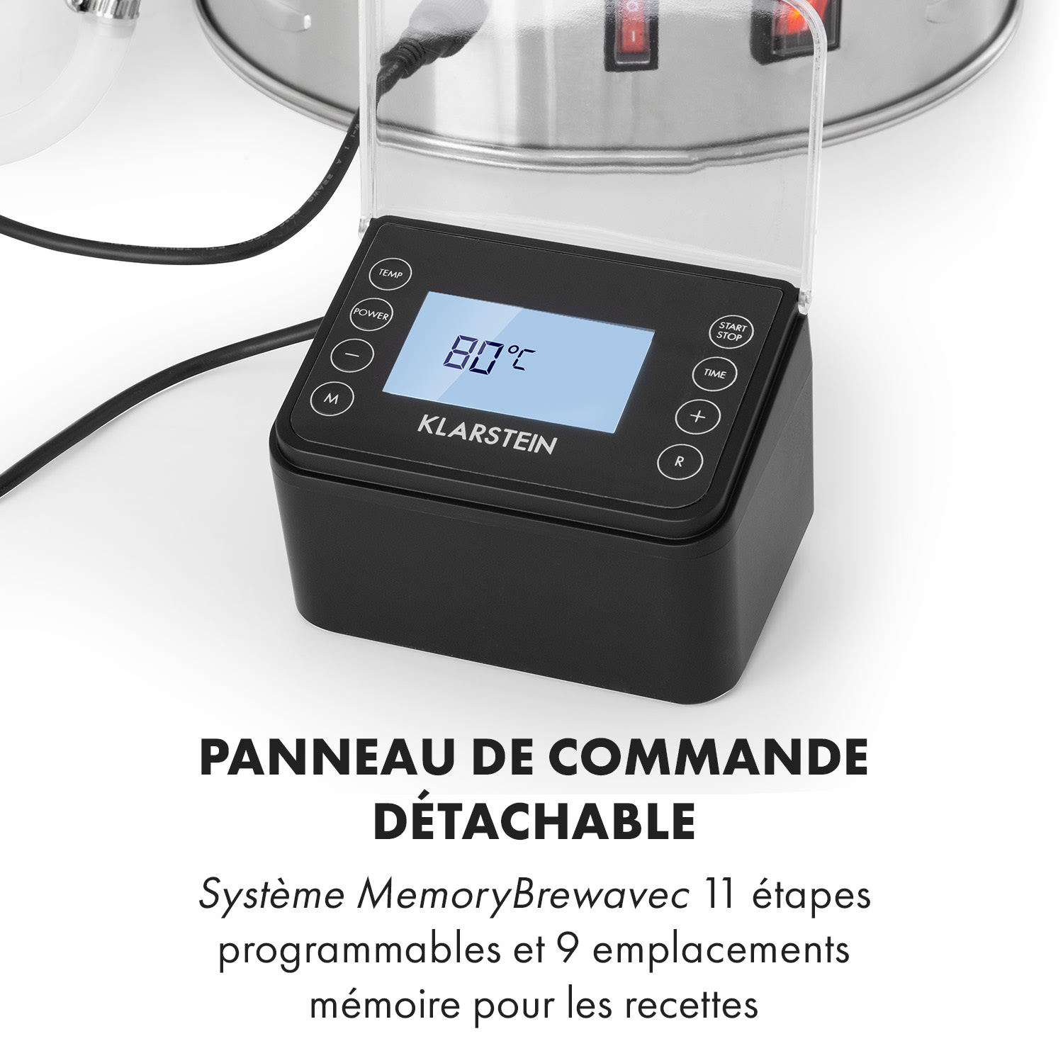 Brauheld Pro 30 Kit de brassage de bière maison Cuve 30L / 2500W 30 L