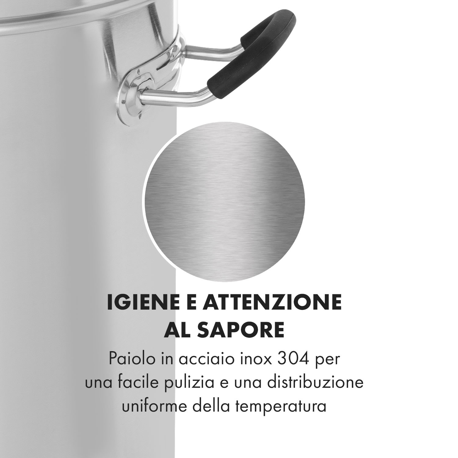 Brauheld Pro paiolo di ammostamento 2500W 30L 30-100°C pompa di ricircolo acciaio inox 30 L