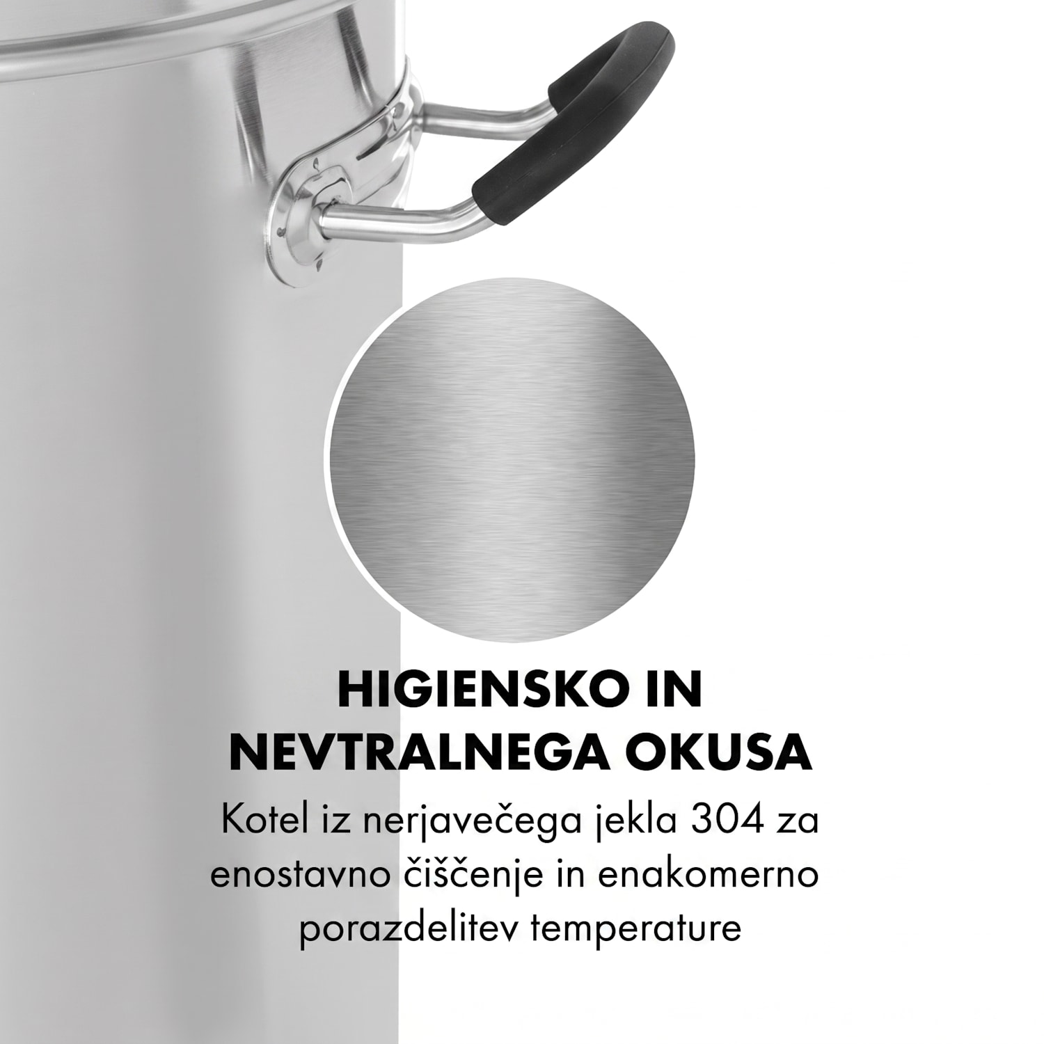 Brauheld Pro, kotel za slad, 2500 W, 30 L, 30 - 100 °C, obtočna črpalka, plemenito jeklo 30 L