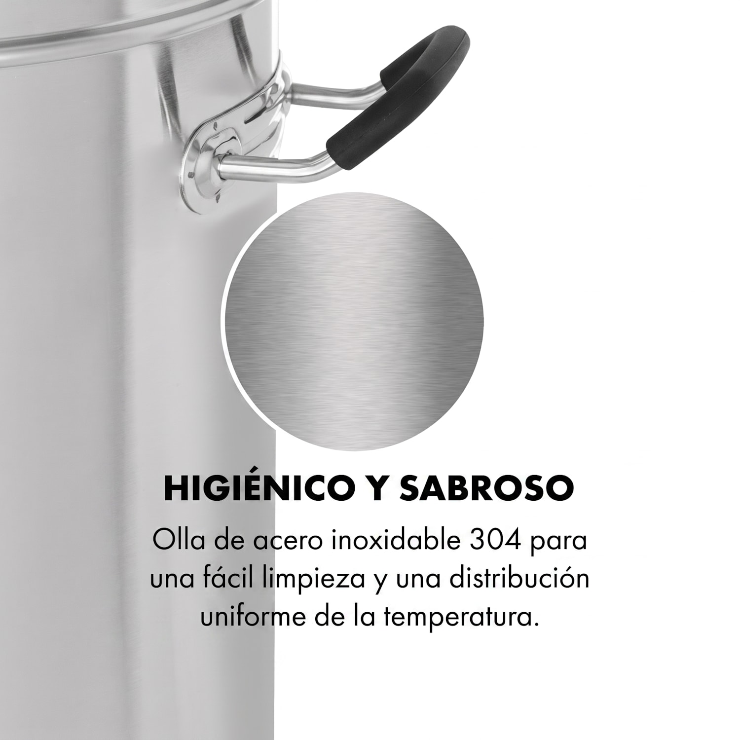 Brauheld Pro Olla de maceración de 2500W 35L 30-100°C Bomba de circulación Acero inoxidable 35 L