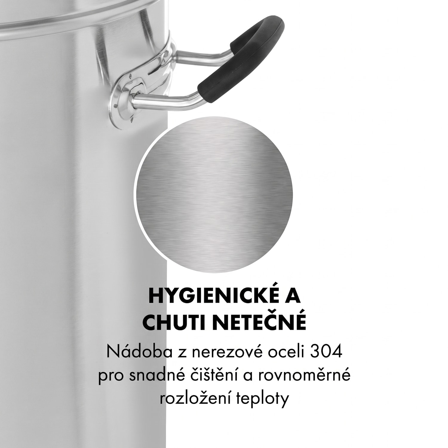 Brauheld Pro, sladový kotel, 45 l, 2500 W, 30-100 °C, oběhové čerpadlo, nerezová ocel 45 L