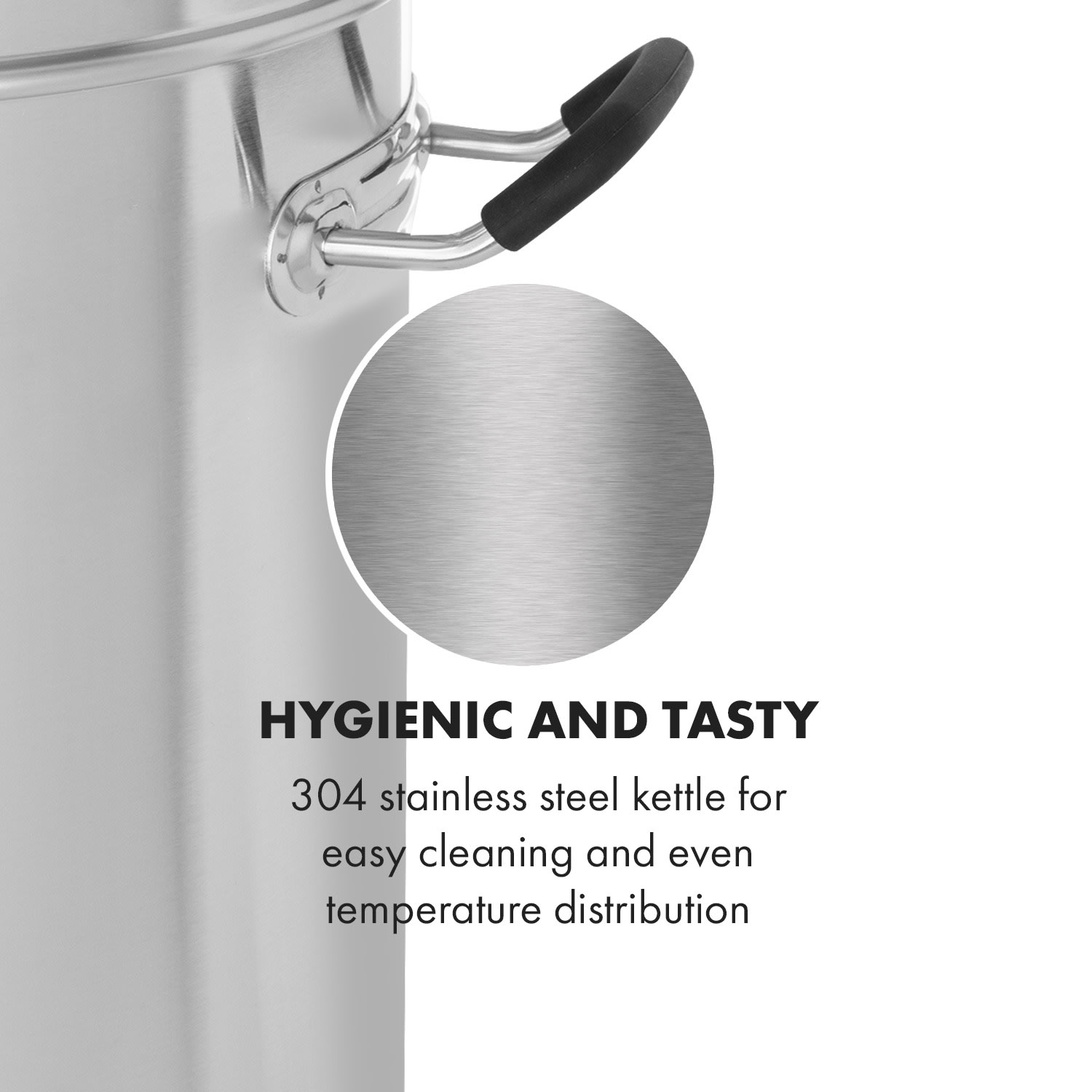 Brauheld Pro, sladový kotol, 45 l, 3300 W, 30 – 100 °C, obehové čerpadlo, nehrdzavejúca oceľ 45 litrov