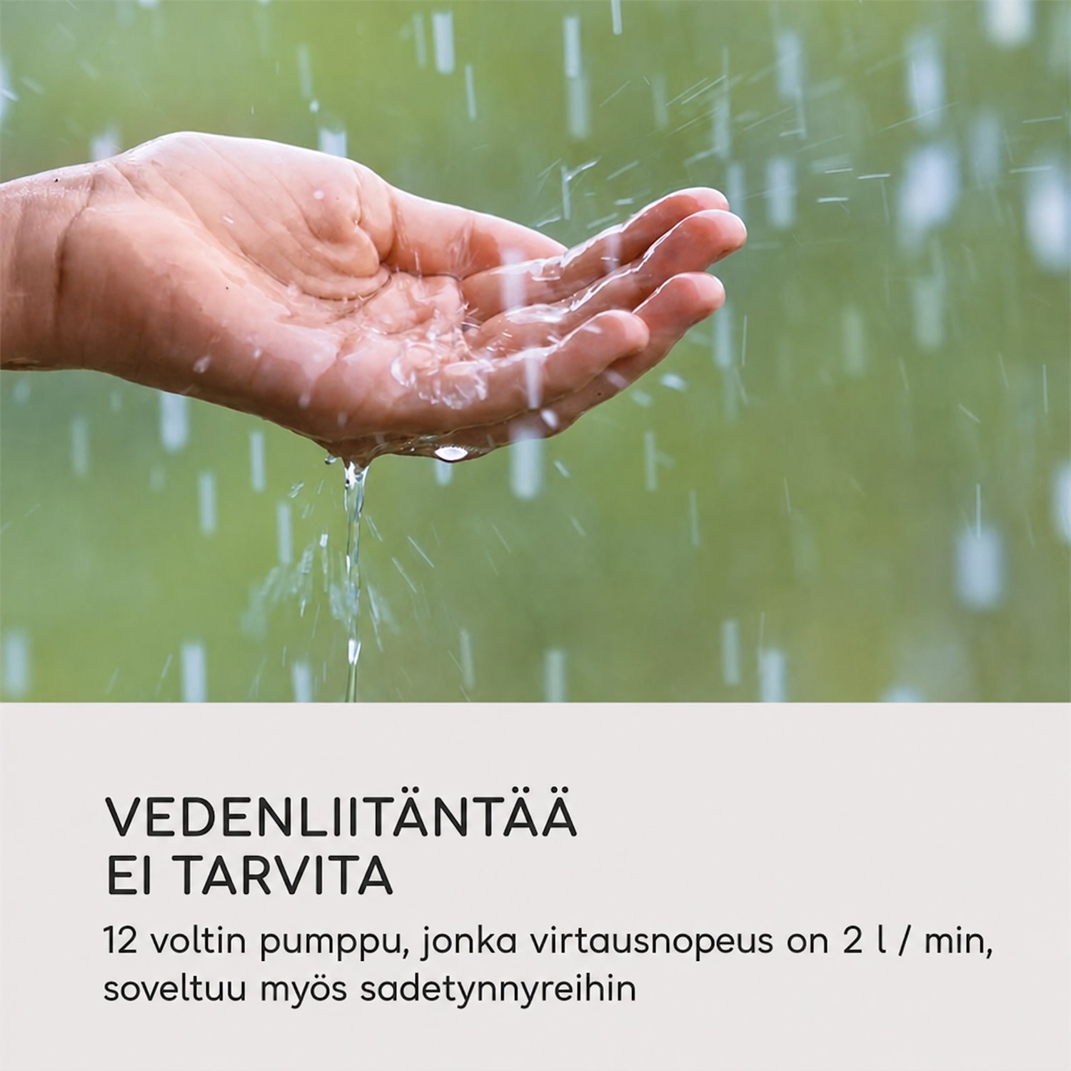 Greenkeeper Solar -kastelujärjestelmä aurinkokenno 1500 mAh 40 kasvia käyttö aurinkovoimalla