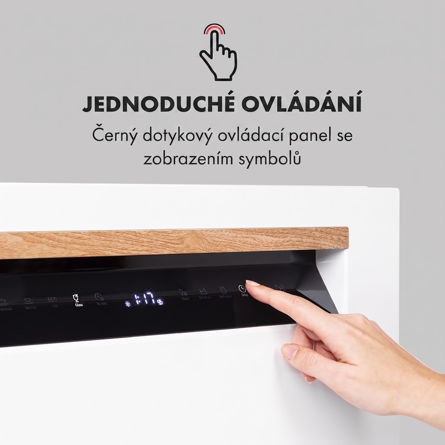 Lagoona, myčka nádobí, 6,5 l, 1380 W, energetická třída F, 6 sad nádobí, bílá 