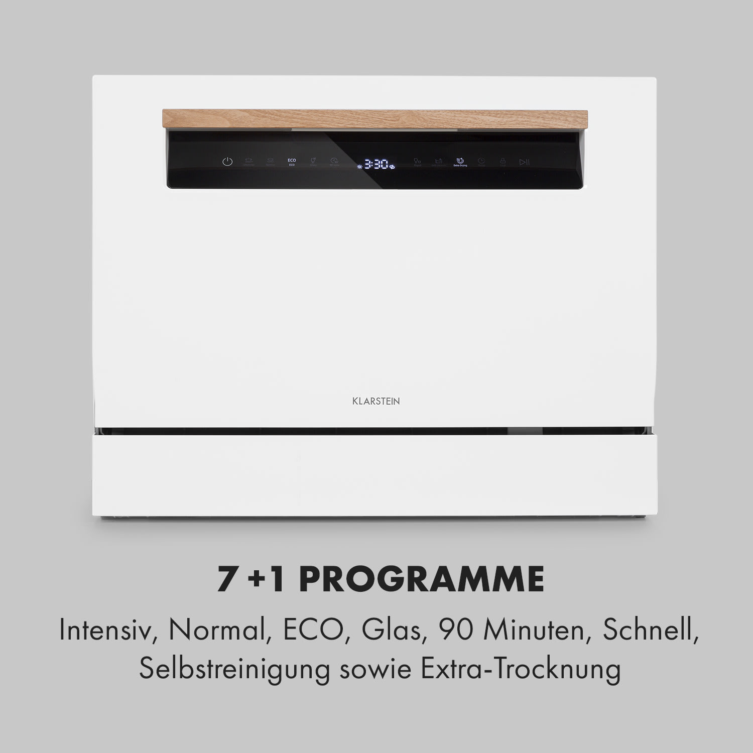 Lagoona Geschirrspülmaschine 1380W 6,5L 6 Gedecke Touch 