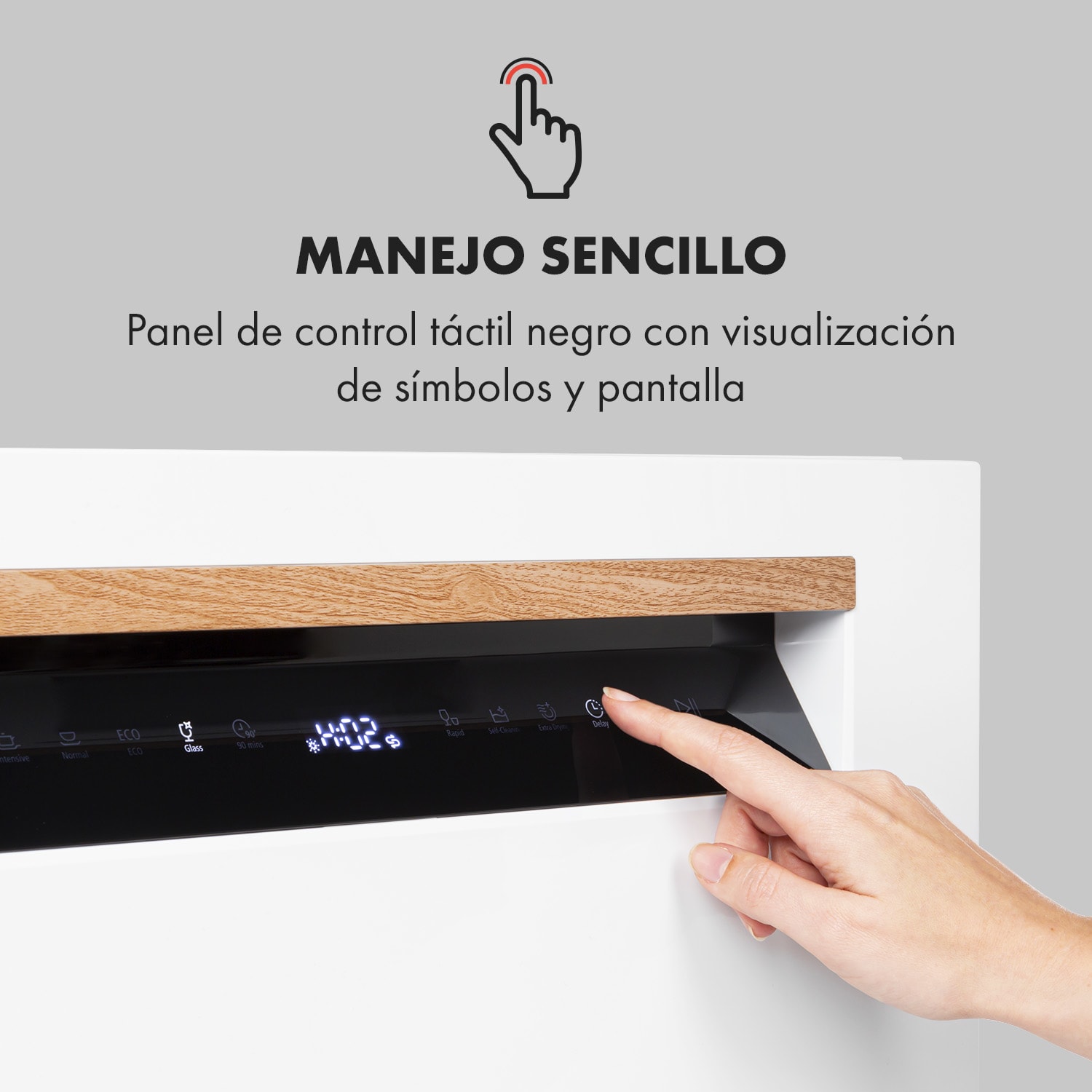 Lavavajillas Lagoona 1380W 6,5L 6 cubiertos Touch 