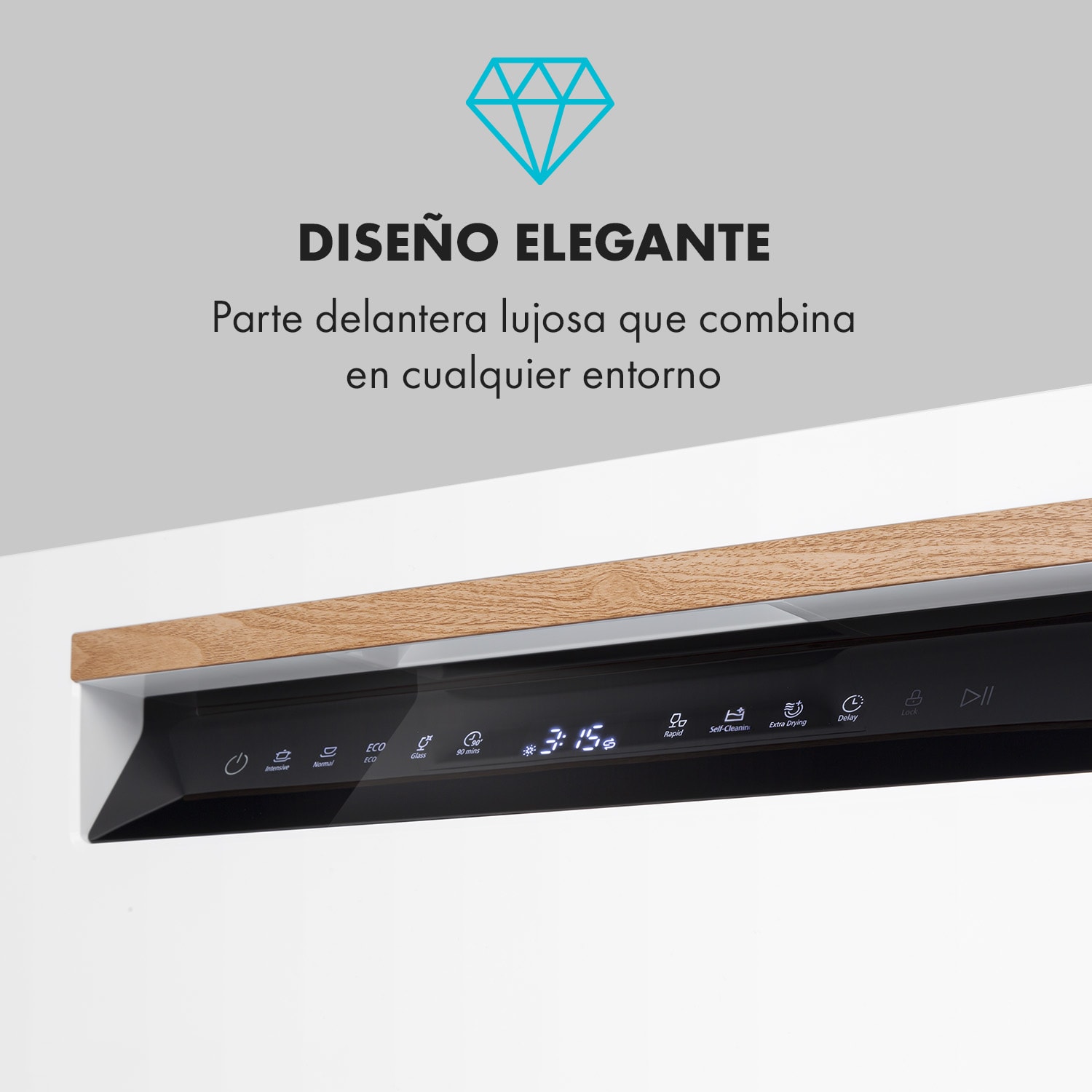 Lavavajillas Lagoona 1380W 6,5L 6 cubiertos Touch 
