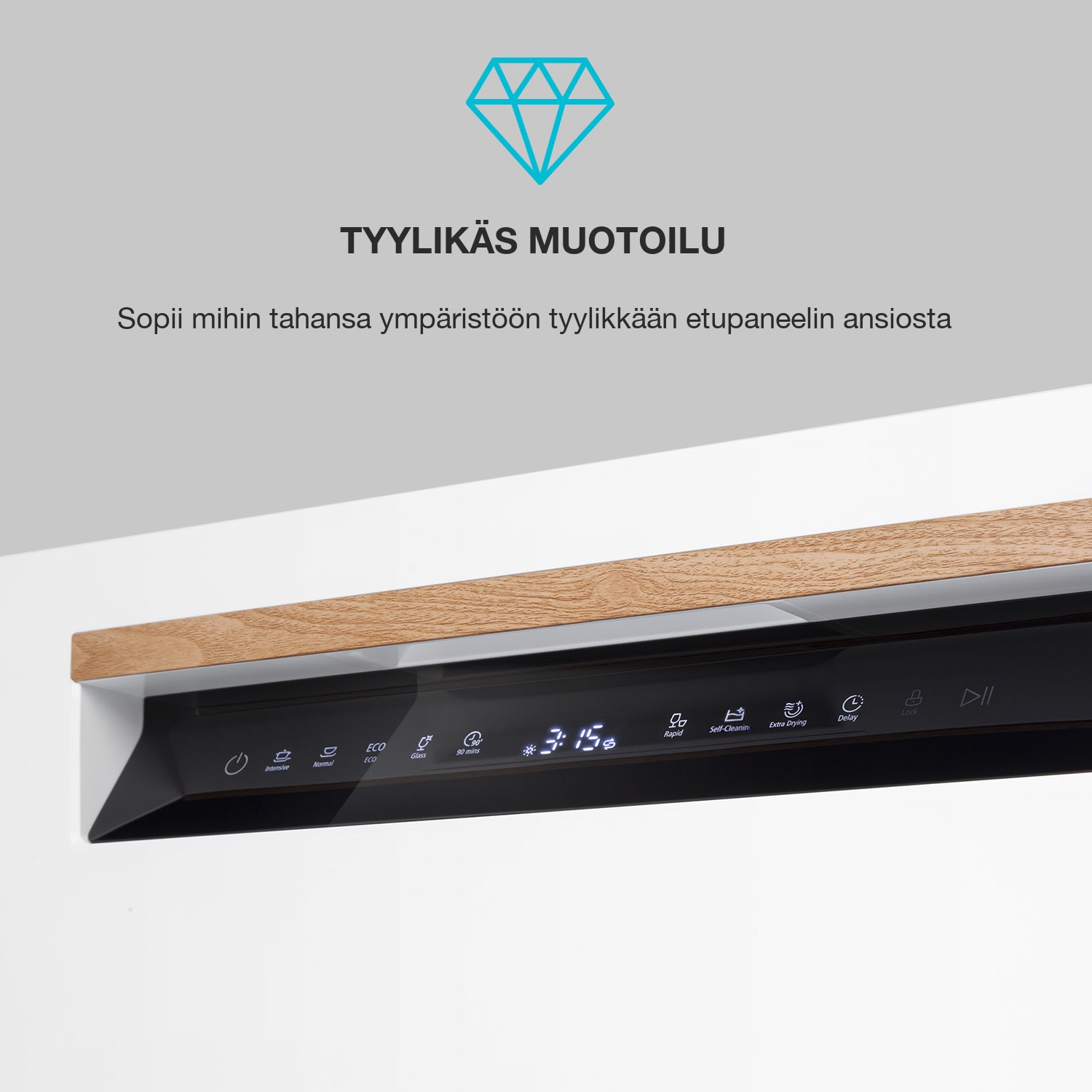 Lagoona astianpesukone 1380 W 6,5 l 6 astiastoa kosketus 