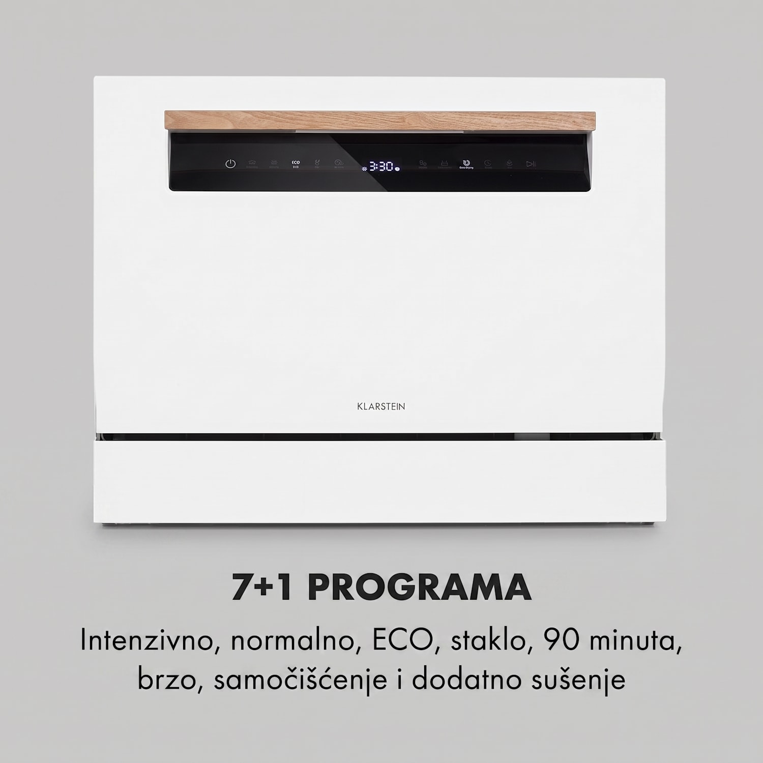 Lagoona, perilica posuđa, EEK F, 1380 W, 6,5 l, 6 setova posuđa, bijela 