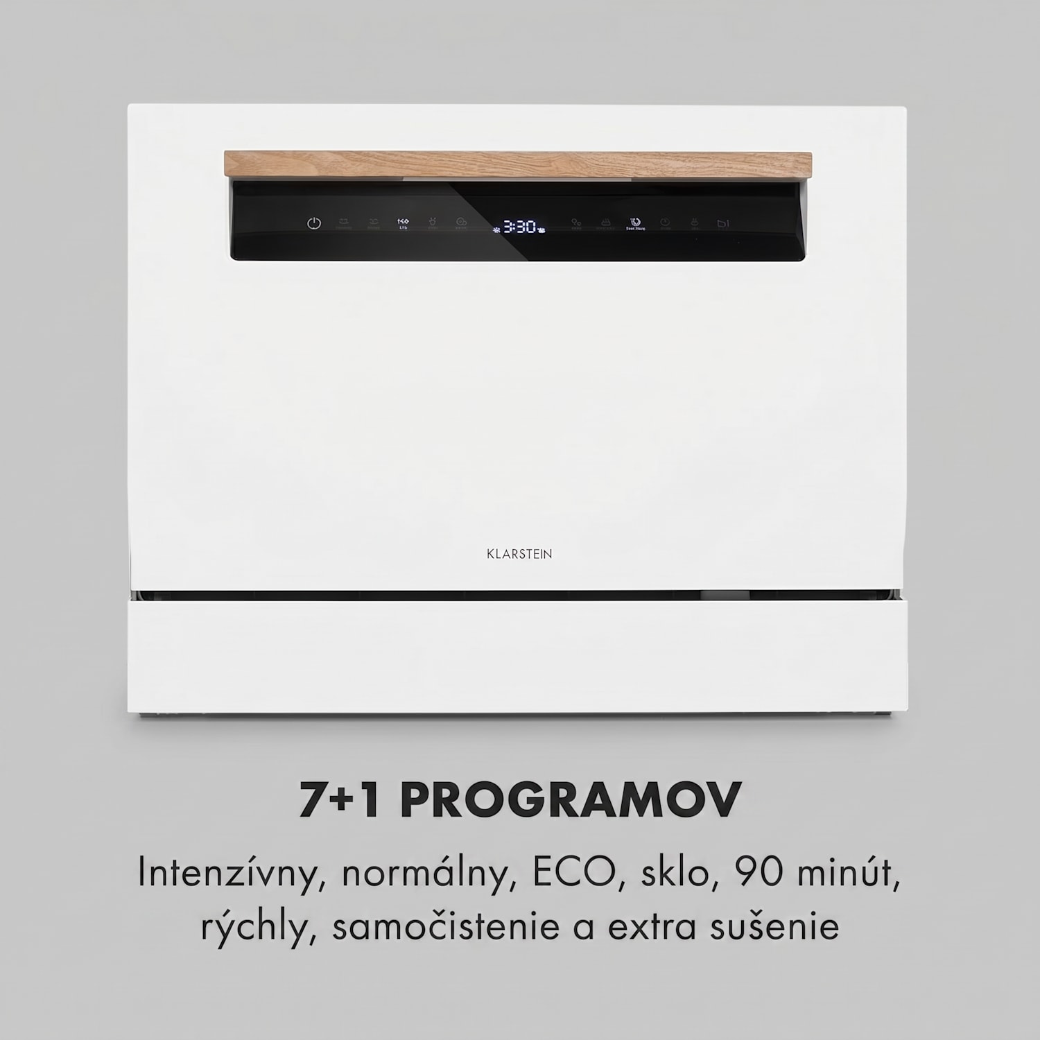 Lagoona, umývačka riadu, 1380 W, 6,5 l, na 6 súprav riadu, energet. trieda F, biela 