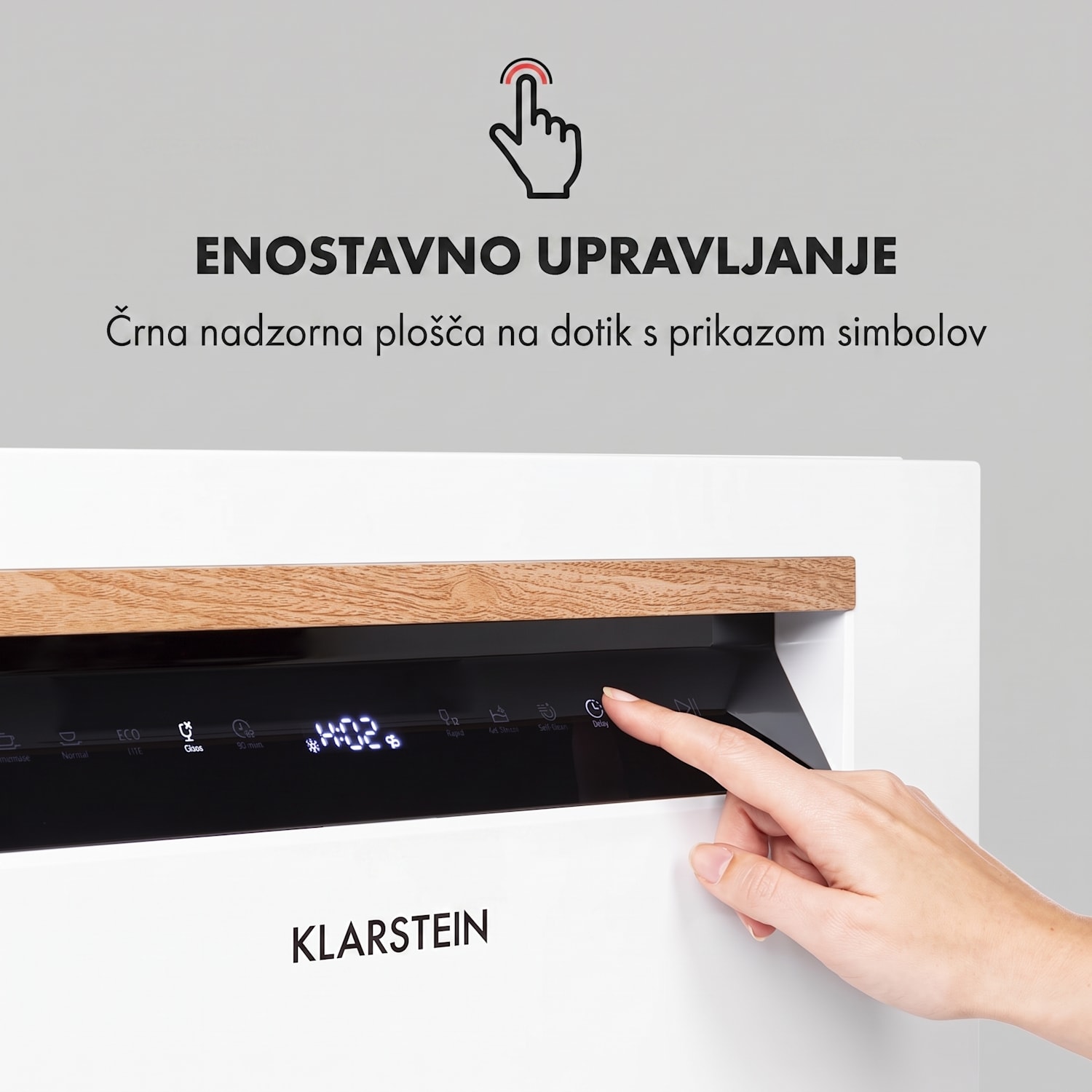Lagoona, pomivalni stroj, EEK F, 1380 W, 6,5 l, 6 kompletov, bel 