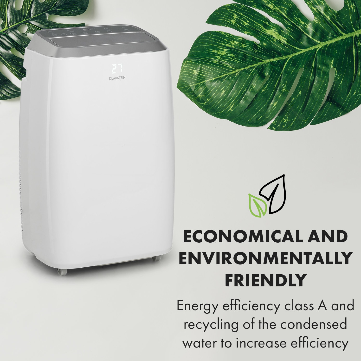 Iceblok Prosmart 9, mobilní klimatizace, 3 v 1, 9000 BTU, ovládání přes aplikaci, bílá 9.000 BTU