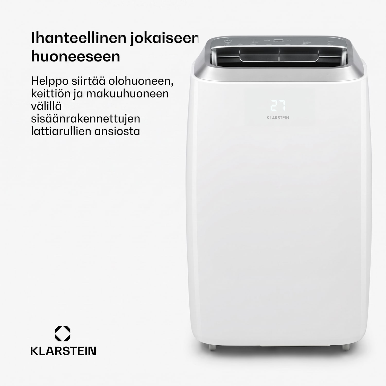 Iceblock Prosmart 12 siirrettävä ilmastointilaite 12 000 BTU/3,5 kW valkoinen 12.000 BTU | Kyllä