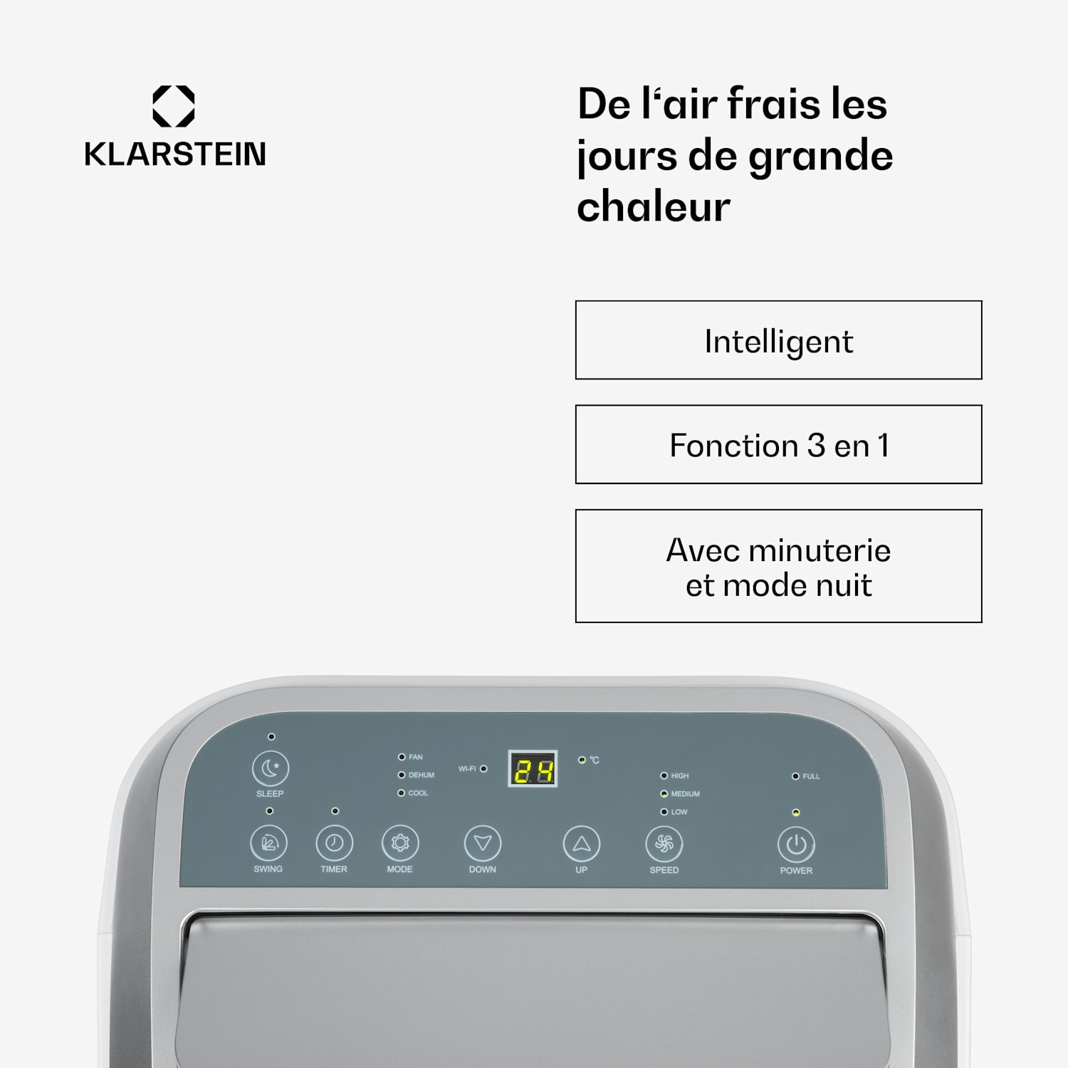 Climatiseur 3 en 1 Iceblock Prosmart 12 12 000 BTU App Control 