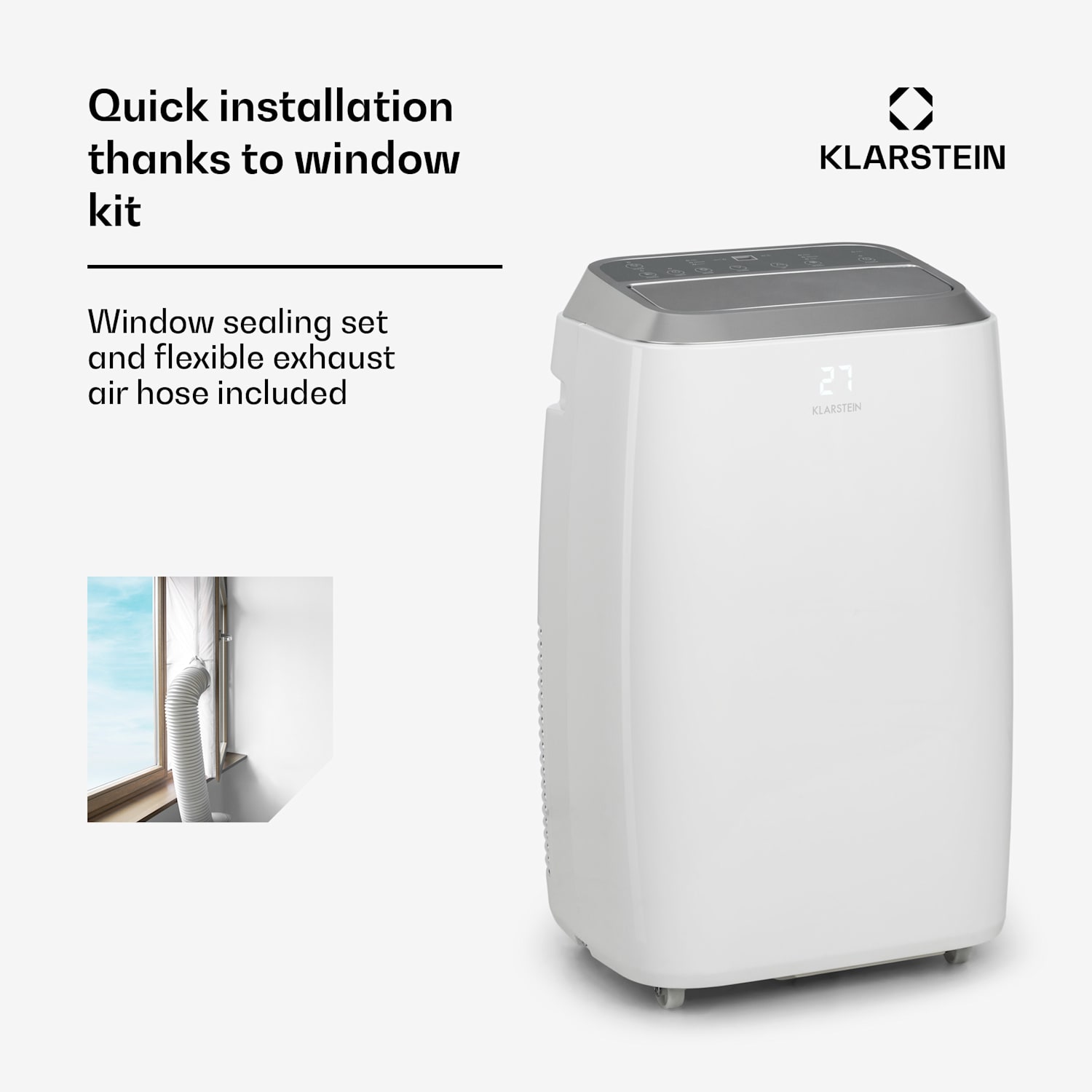 Iceblock Prosmart 12 airco 3-in-1 12.000 BTU App Control 