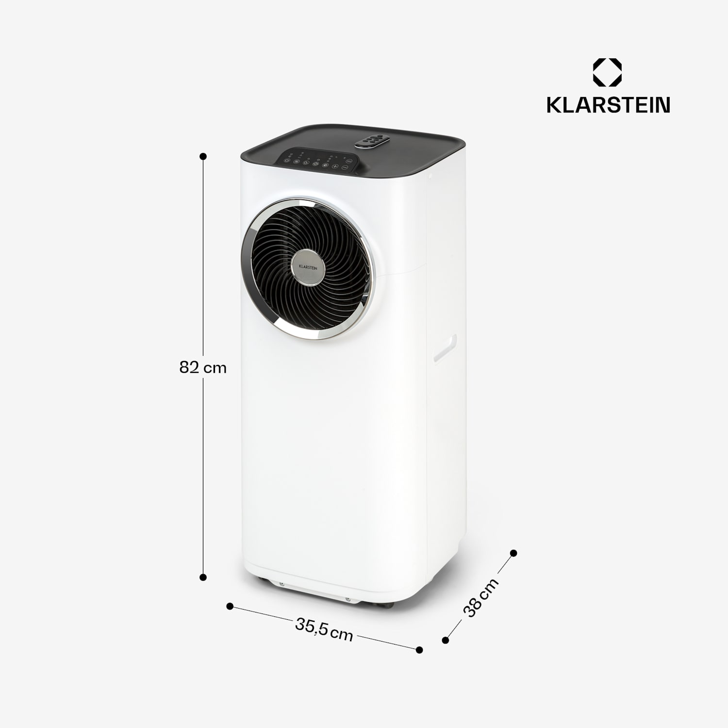 Kraftwerk Smart 12K Aire acondicionado portátil de 12 000 BTU/3,4 kW Blanco 12.000 BTU | Blanco