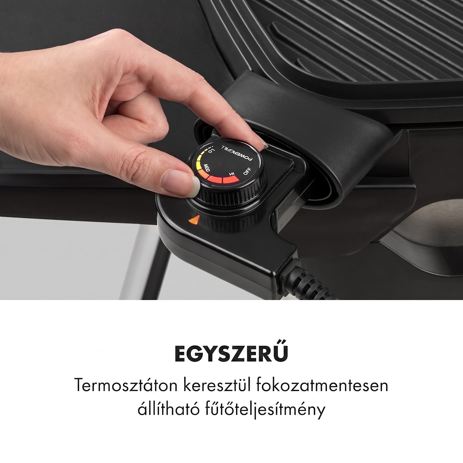 Gatsby, elektromos grill, 2000 W, tapadásmentes felület, oldalsó asztalok, bézs/fekete Homok