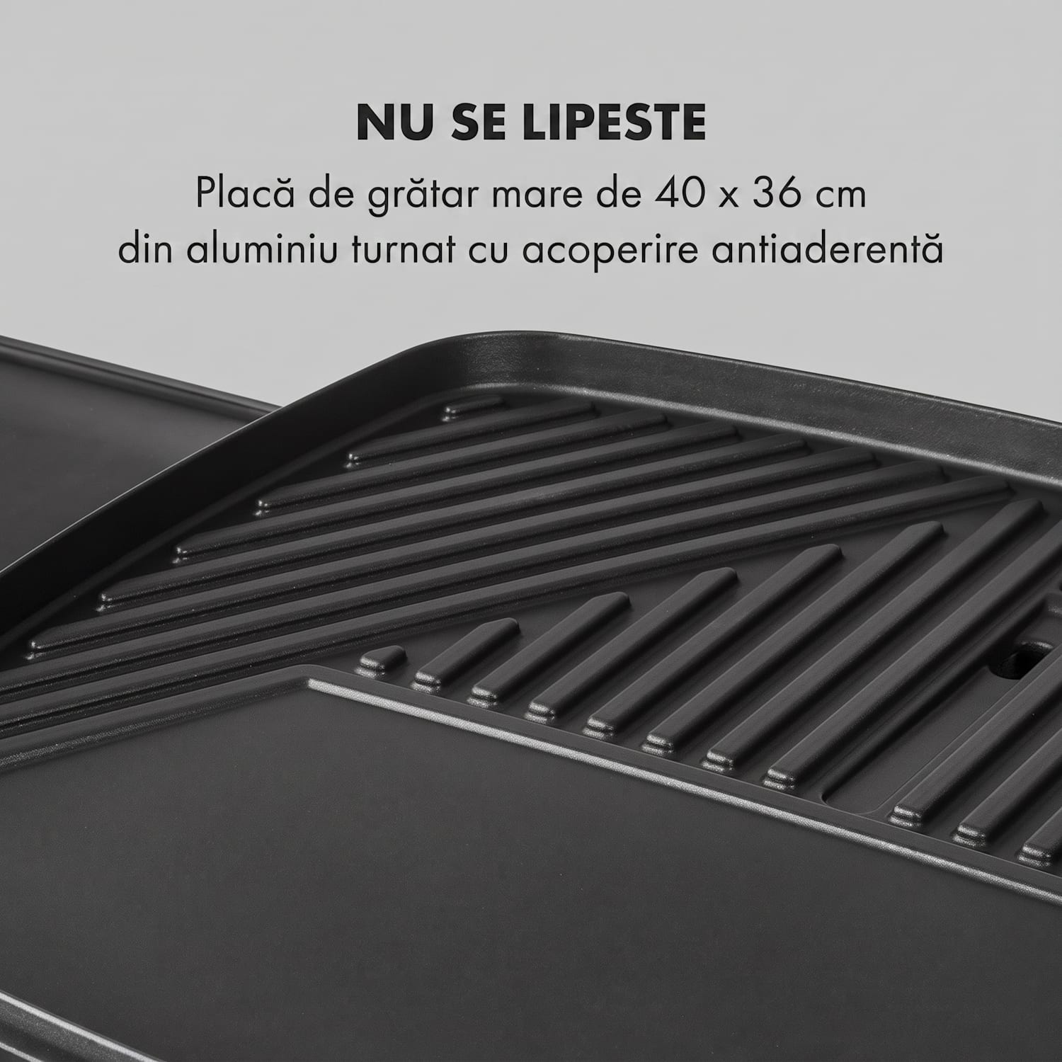 Gatsby, grill electric, 2000 W, grilaj antiaderent, măsuțe laterale, bej/negru Nisip
