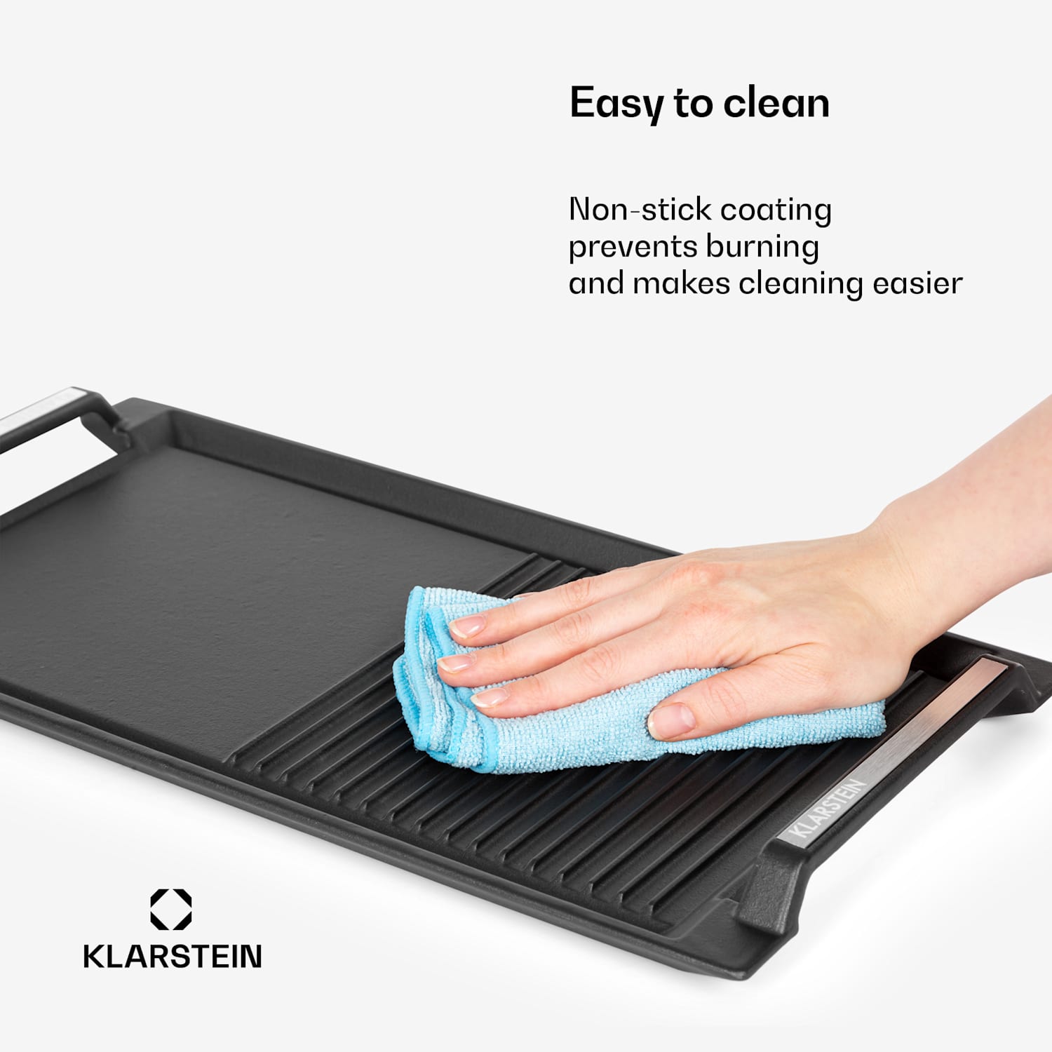 Delicatessa Grill Pan grillilevy induktioliedelle lisävaruste musta 