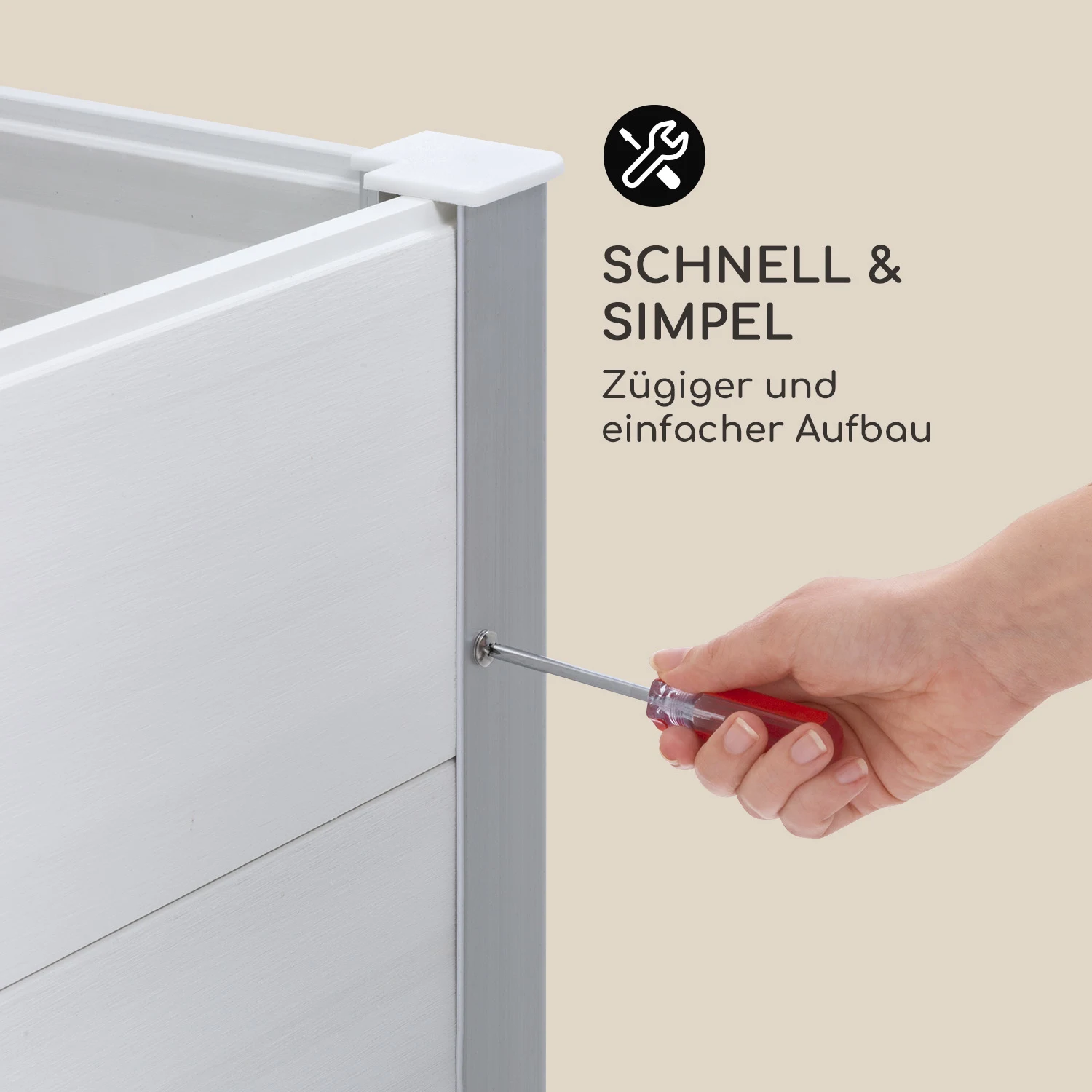 Rubal blumfeldt        Nova Grow Hochbeet KunststoffQA 5555