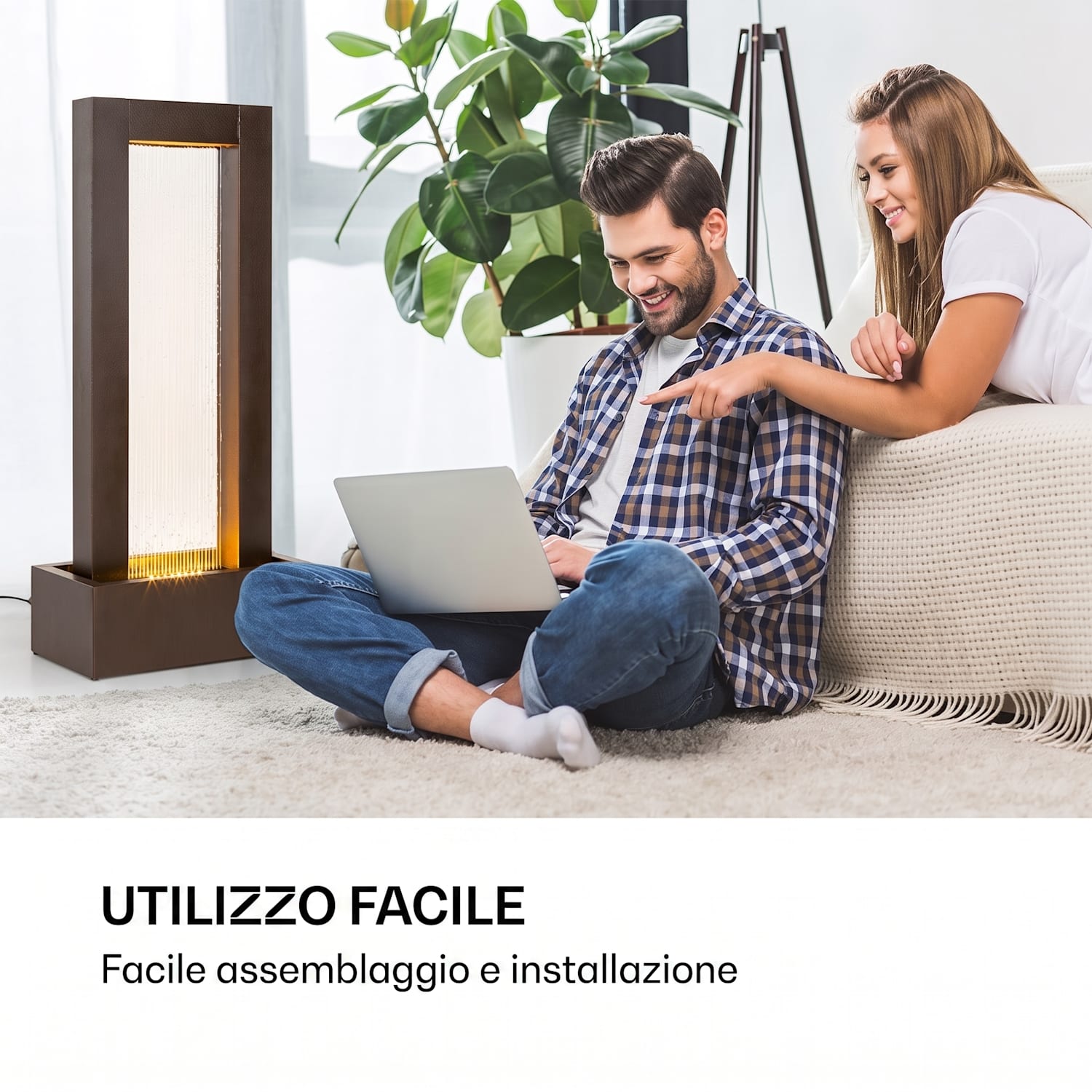 Skyriver Fontana da Giardino o Camera Indoor Outdoor LED Cavo 10m 