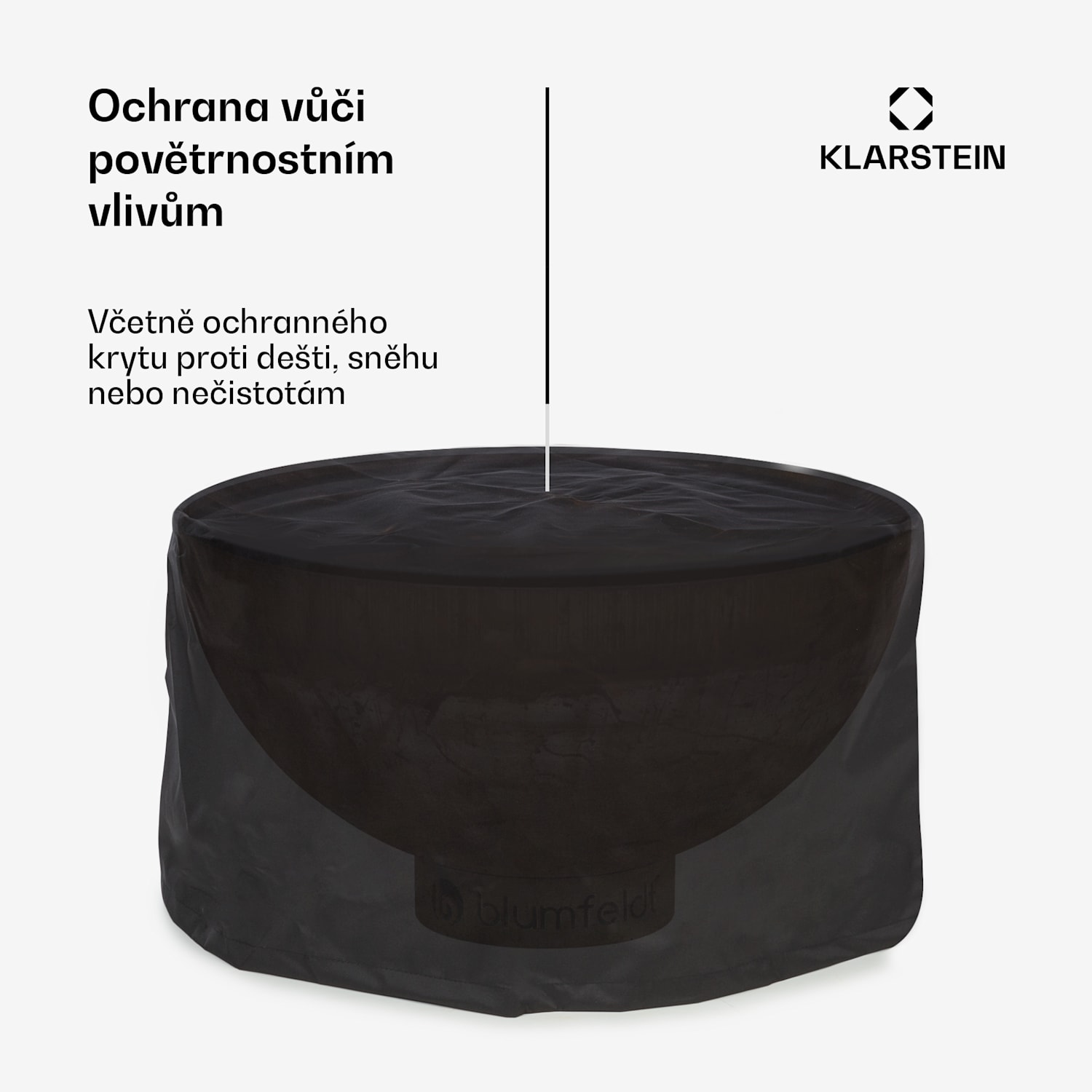 Savage, ohniště s grilem, Ø 60,5 cm, ocel, ochranný kryt, rezavý vzhled nízký | Óxido