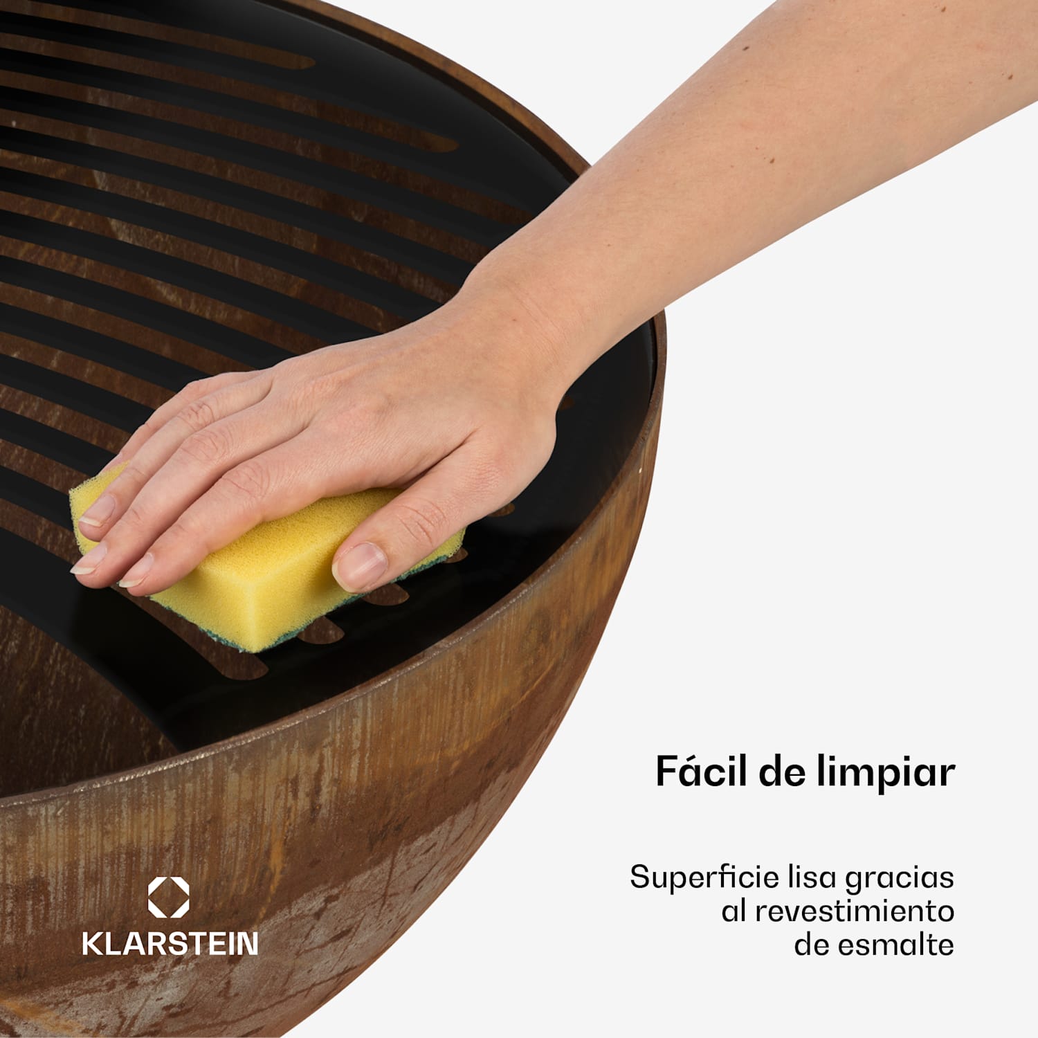 Savage Brasero con plancha Ø: 60,5 cm Acero Protección contra la intemperie Óxido nízký | Óxido