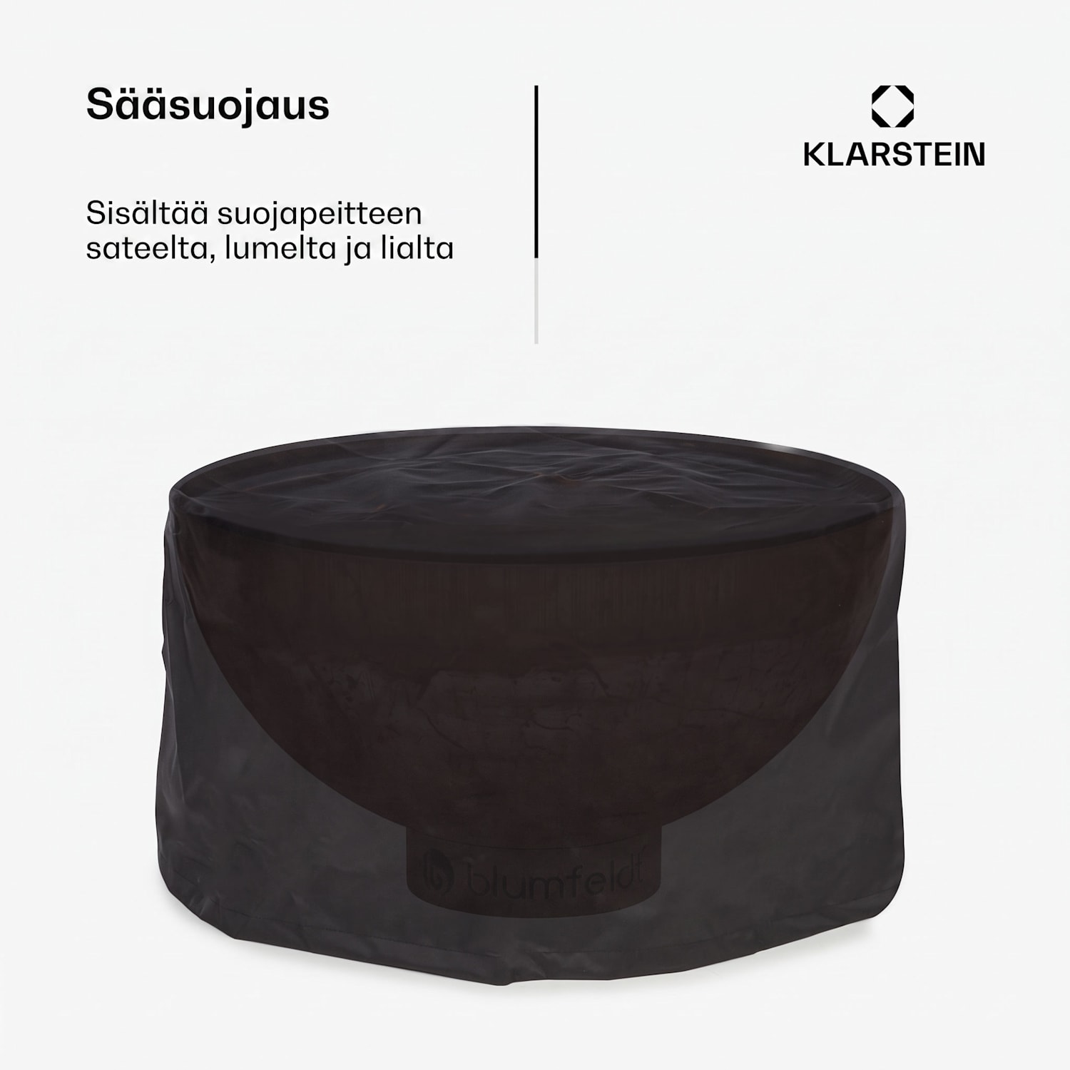 Savage tulimalja grillillä Ø: 60.5 cm teräs sis. säänsuojan ruosteenvärinen matala | Ruoste