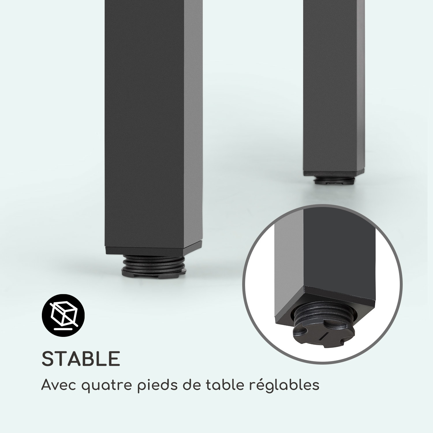 Menorca Expand Table de jardin 163 x 95 cm Imitation bois sombre