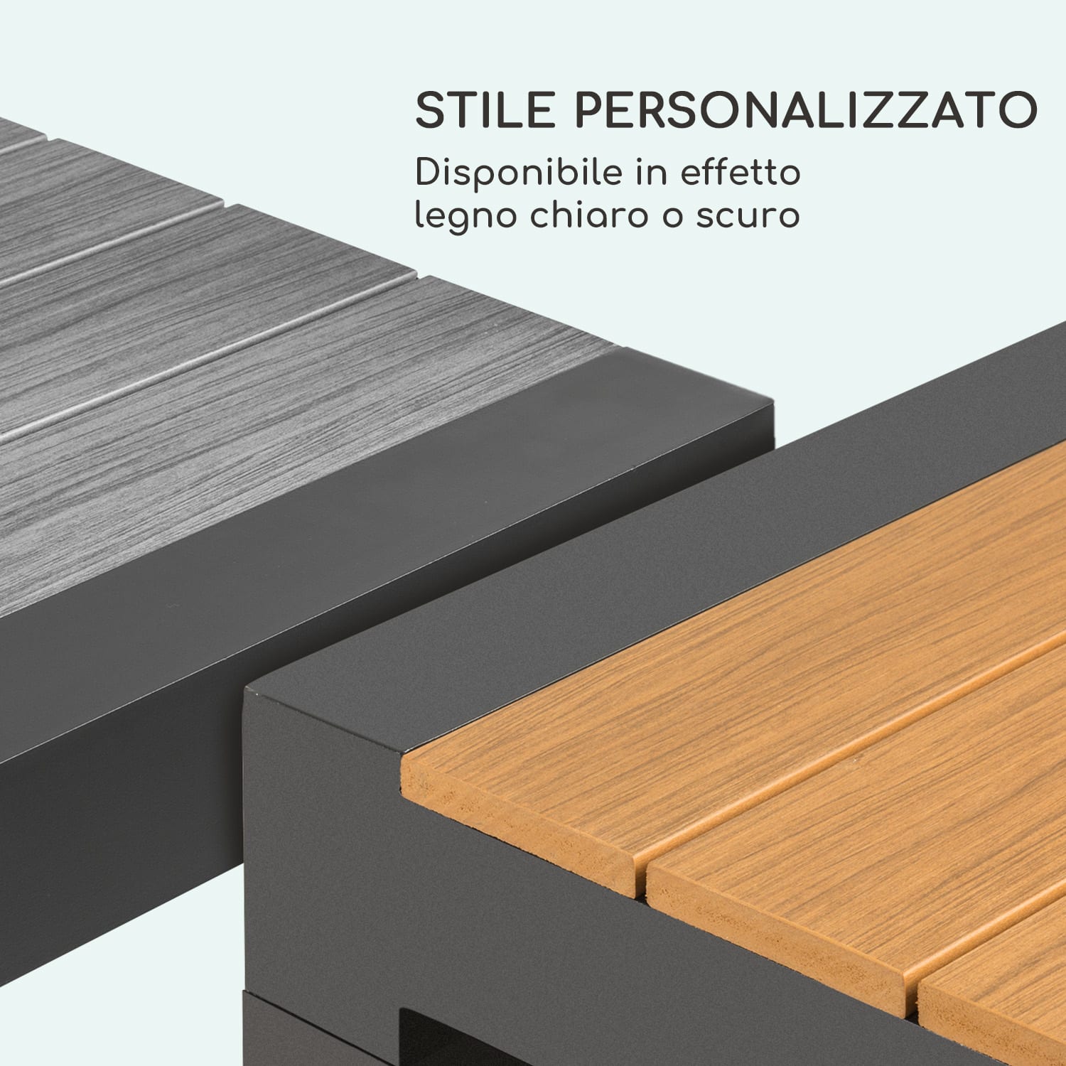 Menorca Expand Tavolo da Giardino 163 x 95 cm teak Finish: light wood