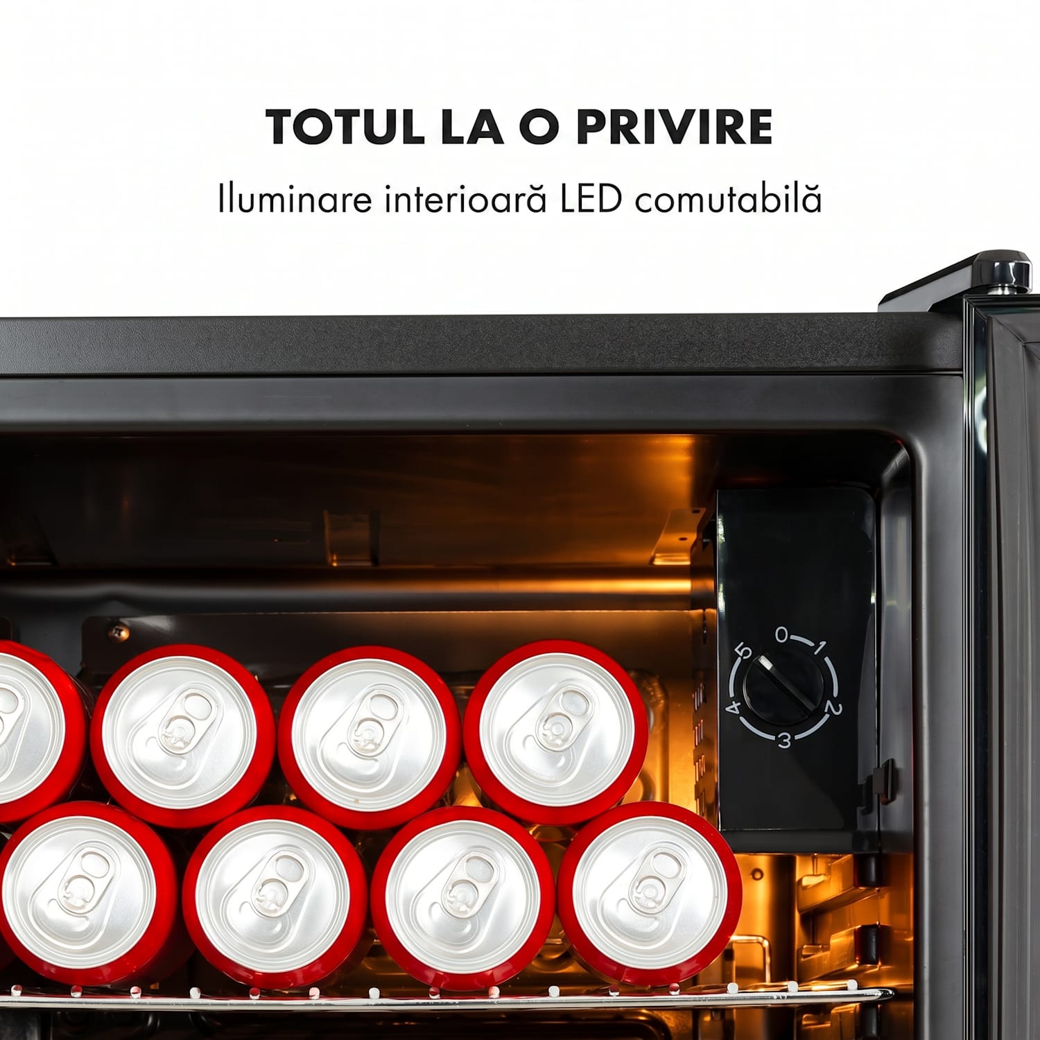 Beersafe XXL Onyx, frigider, E, 3 grătare metalice, ușă din sticlă, onyx 80 L | Negru