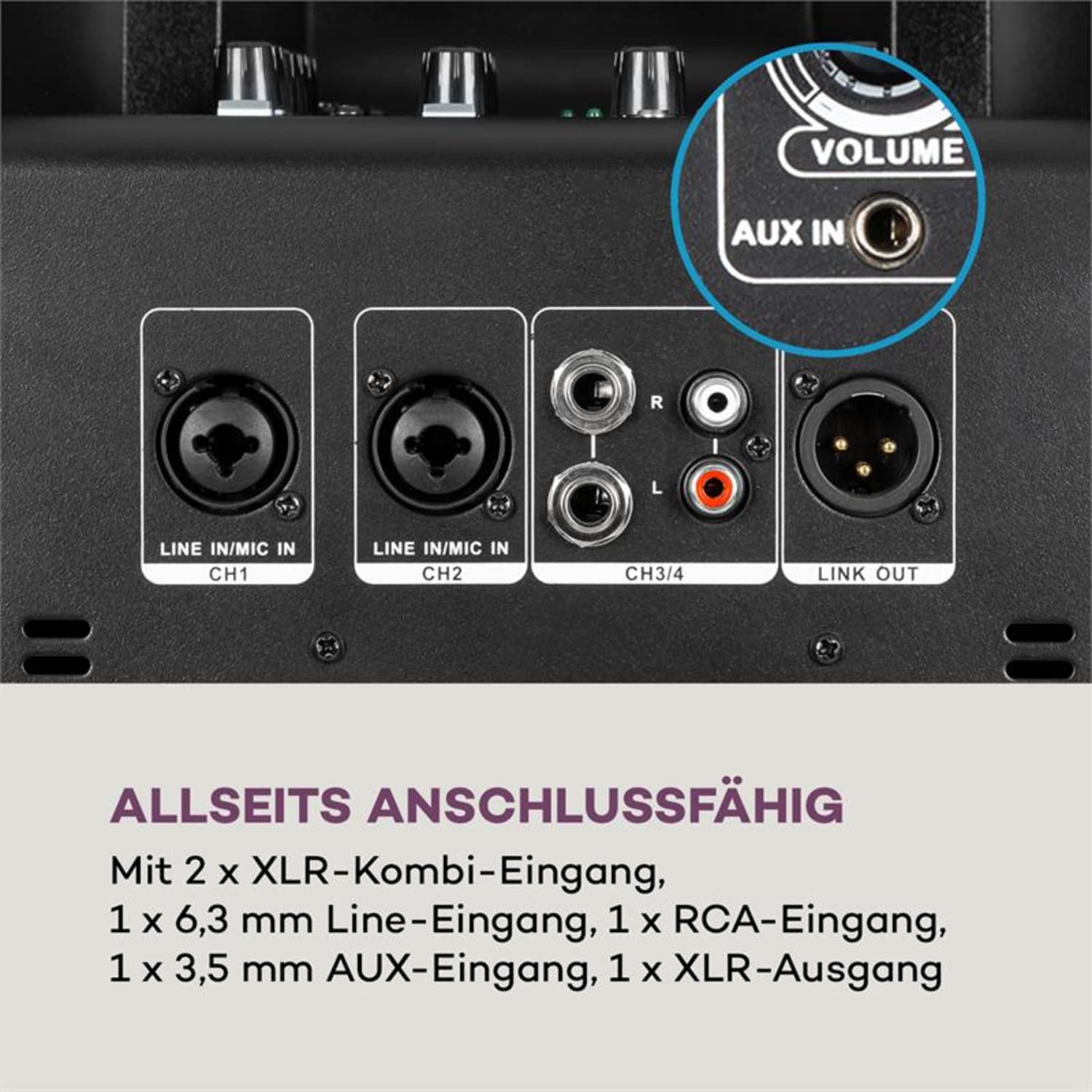 TB 700-BT, aktivní line array PA systém, 10" (25,5 cm) sub, BT-link, černý