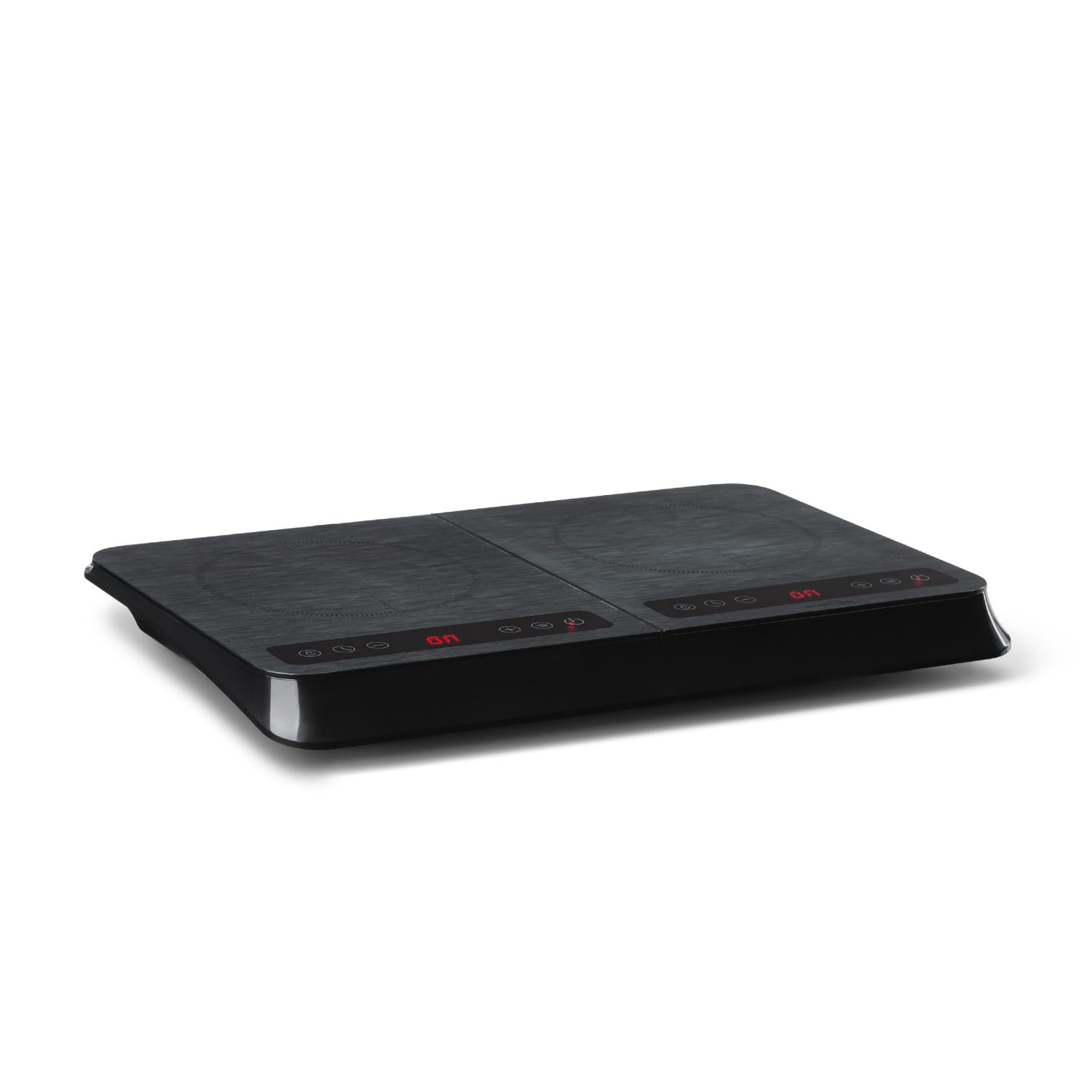 InnoChef Placa de inducción de 3400 W con control táctil y vitrocerámica Negro