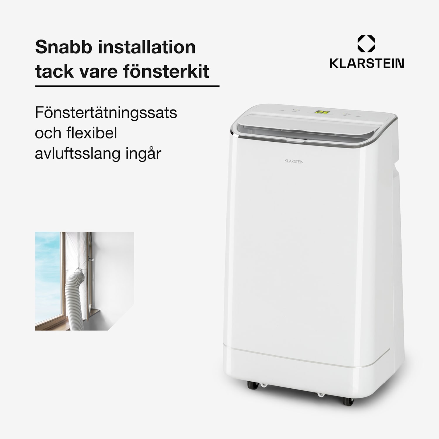 Iceblock Luftkonditionering 3-i-1 12.000 BTU/3,5 kW 400 m³/h max. 