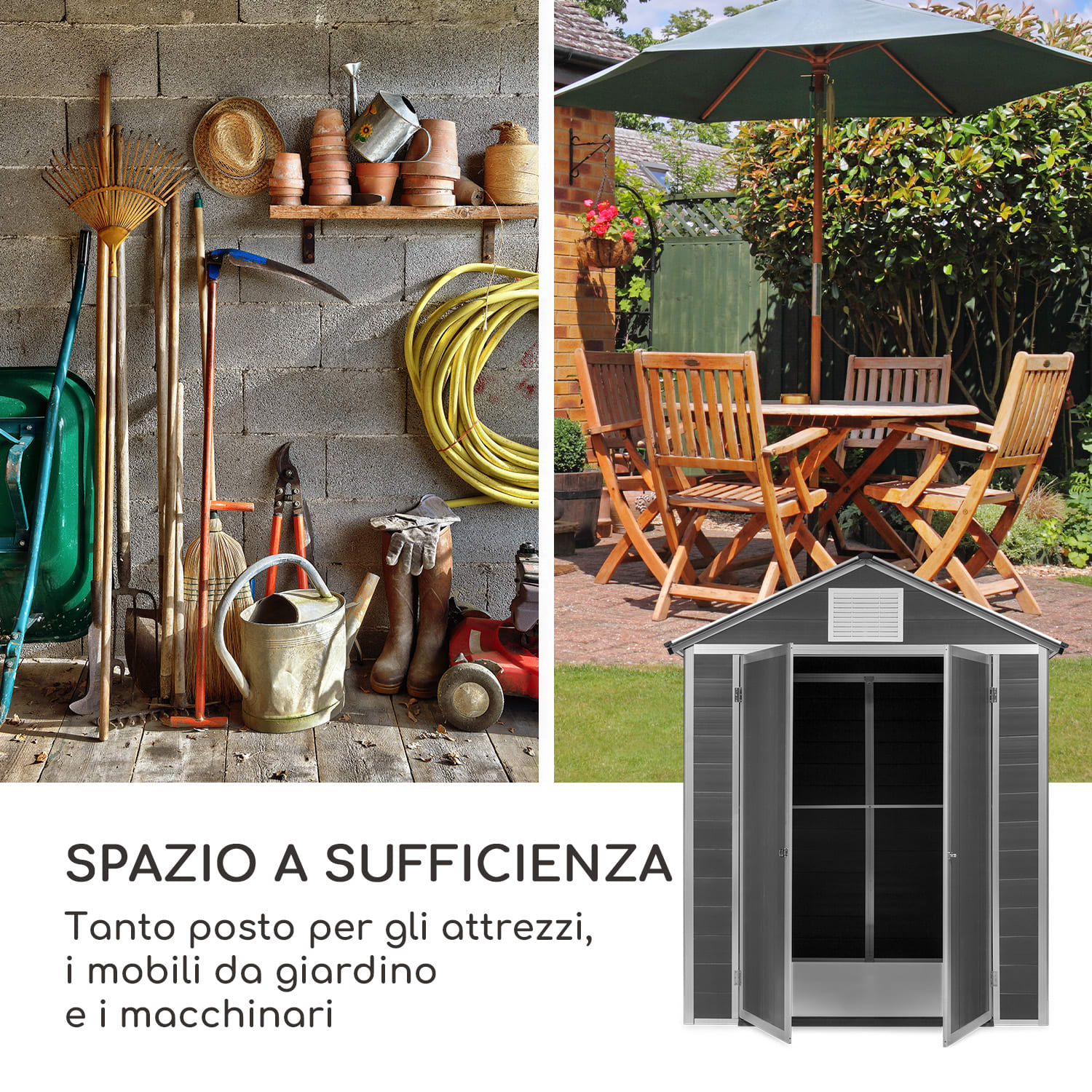 Schatzkammer capanno da giardino protezione dai raggi UV serratura fin 