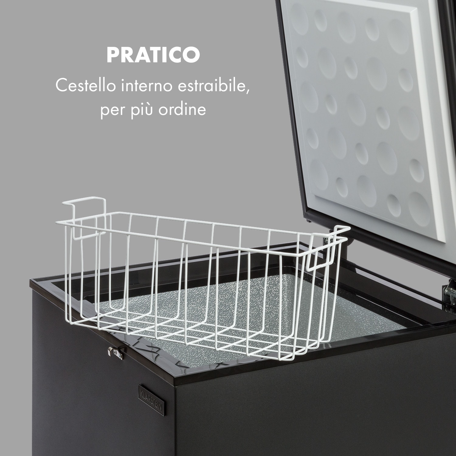 Congelatore Iceblokk 100 Freezer Indipendente 98 Litri Design snello 