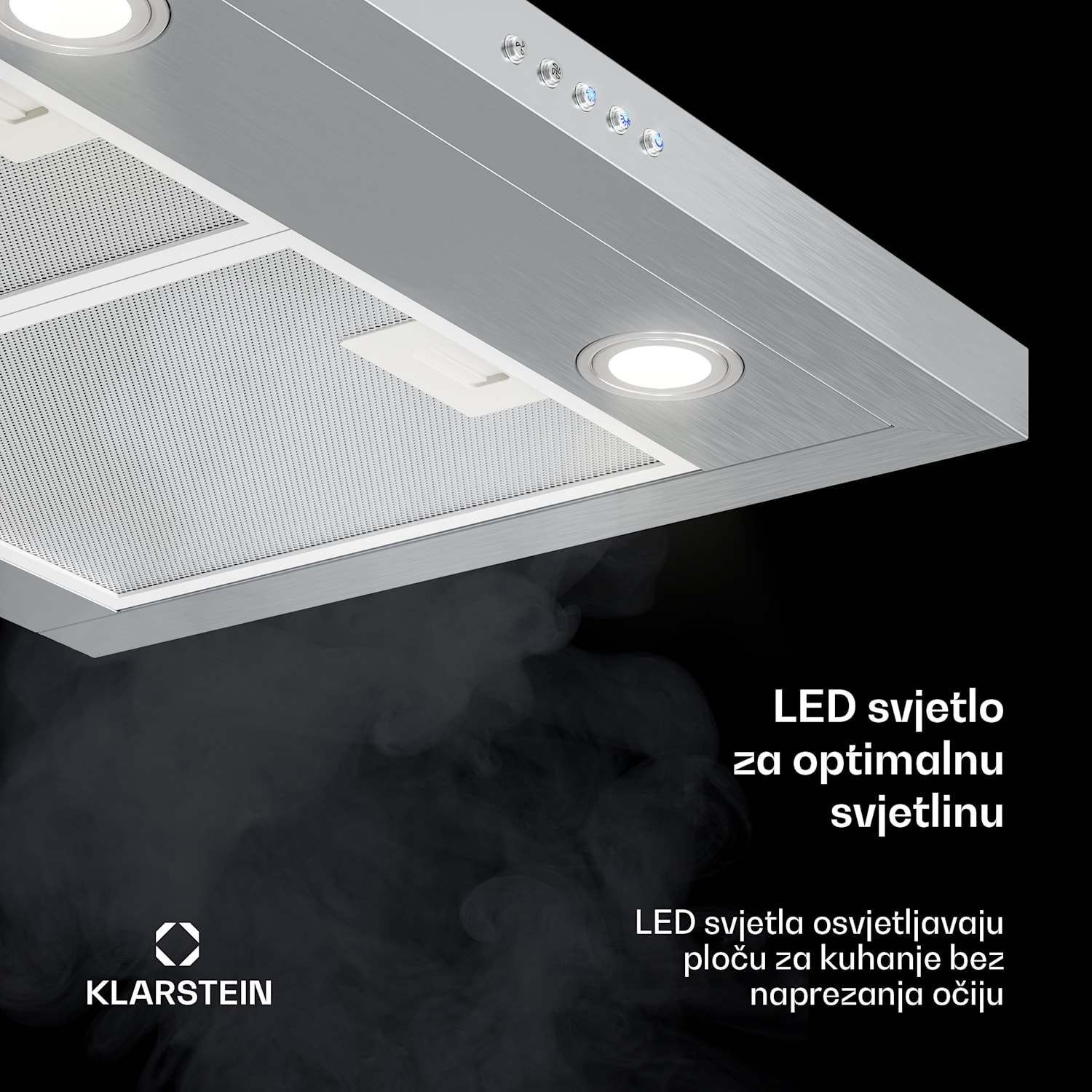 Limelight, napa, 60 cm, zidna napa, 600 m³ / h, nehrđajući čelik 